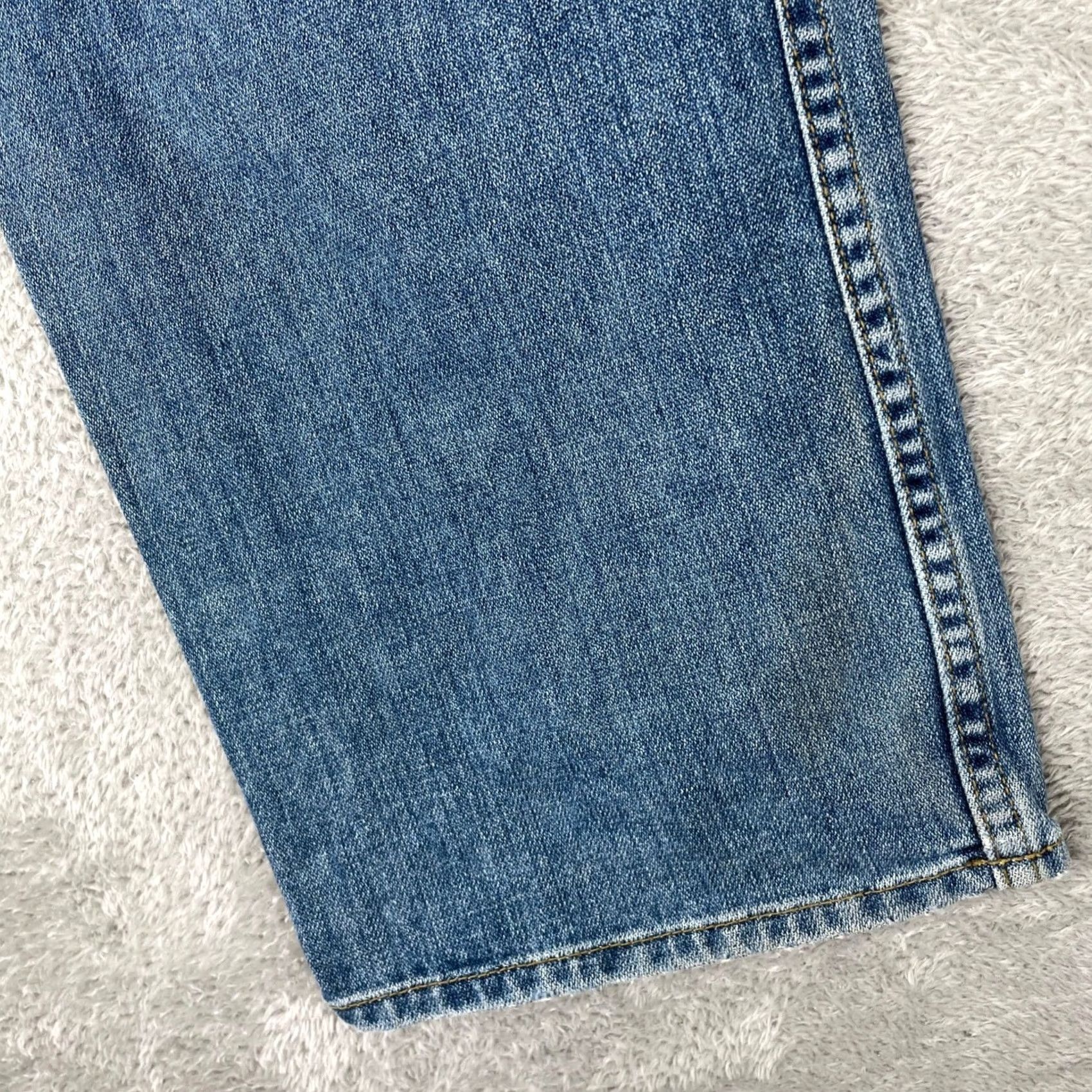 Denime Cinch Jeans Mens 32x30 Blue Medium Wash Relaxed Fit Straight Leg Denim Jeans Git 5-Pocket Emotion? Size US 32 / EU 48 - 7 Thumbnail