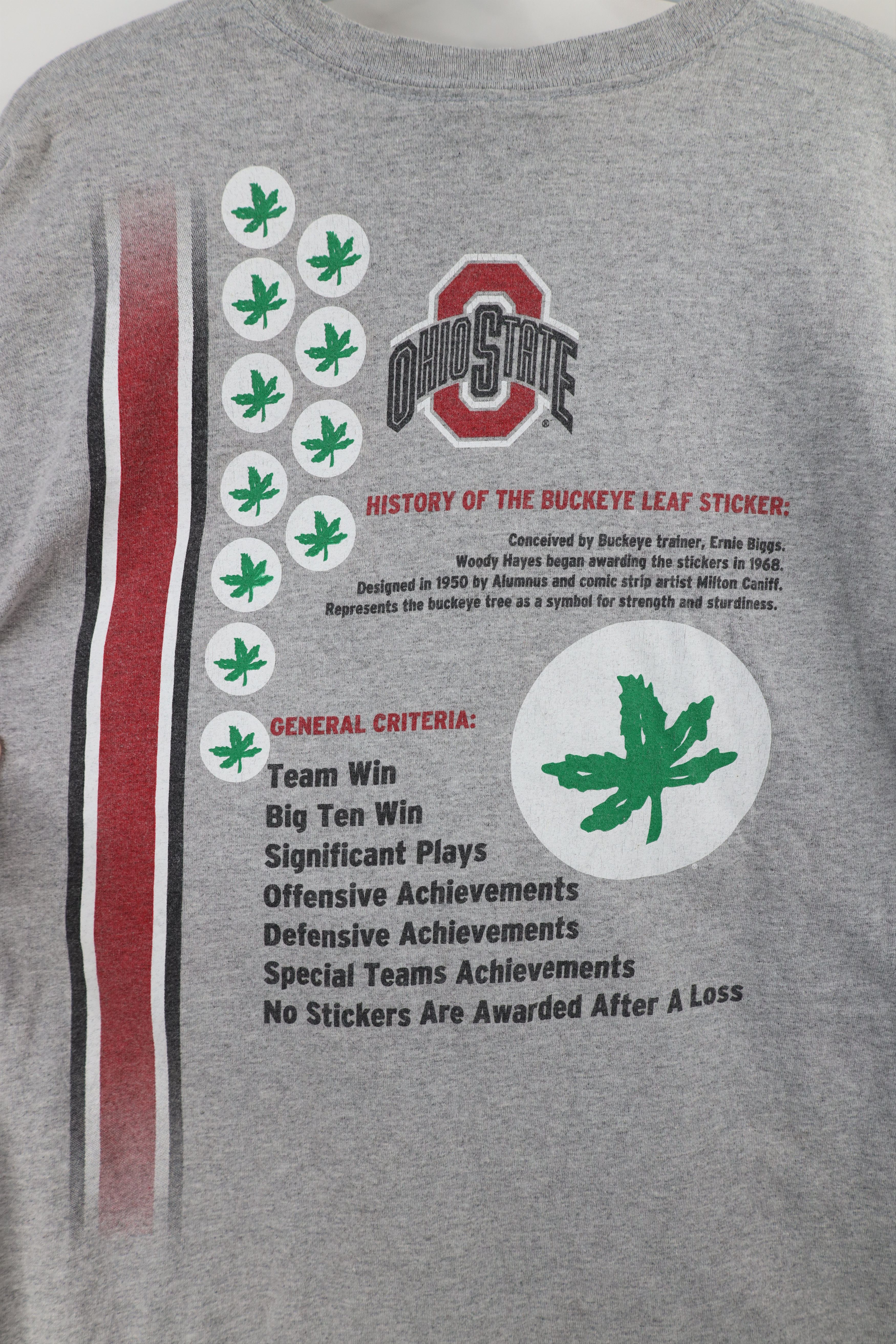Vintage Vintage Spell Out Ohio State University Short Sleeve T-Shirt Size US L / EU 52-54 / 3 - 10 Thumbnail