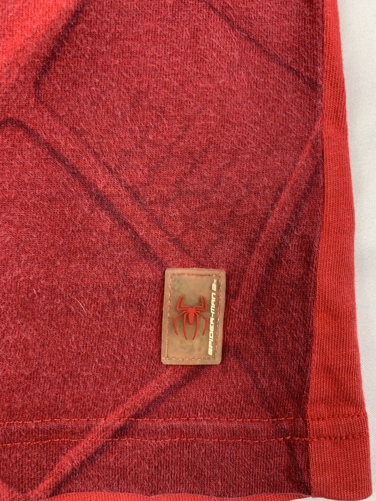 2000s Spiderman 2 Movie Promo Red Mega Graphic Baby Tee