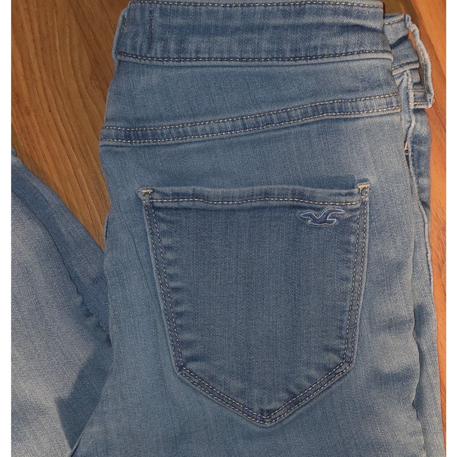 Hollister Hollister Distressed High-Rise Legging Jeans - W27 L28 Size 27" / US 4 / IT 40 - 4 Thumbnail