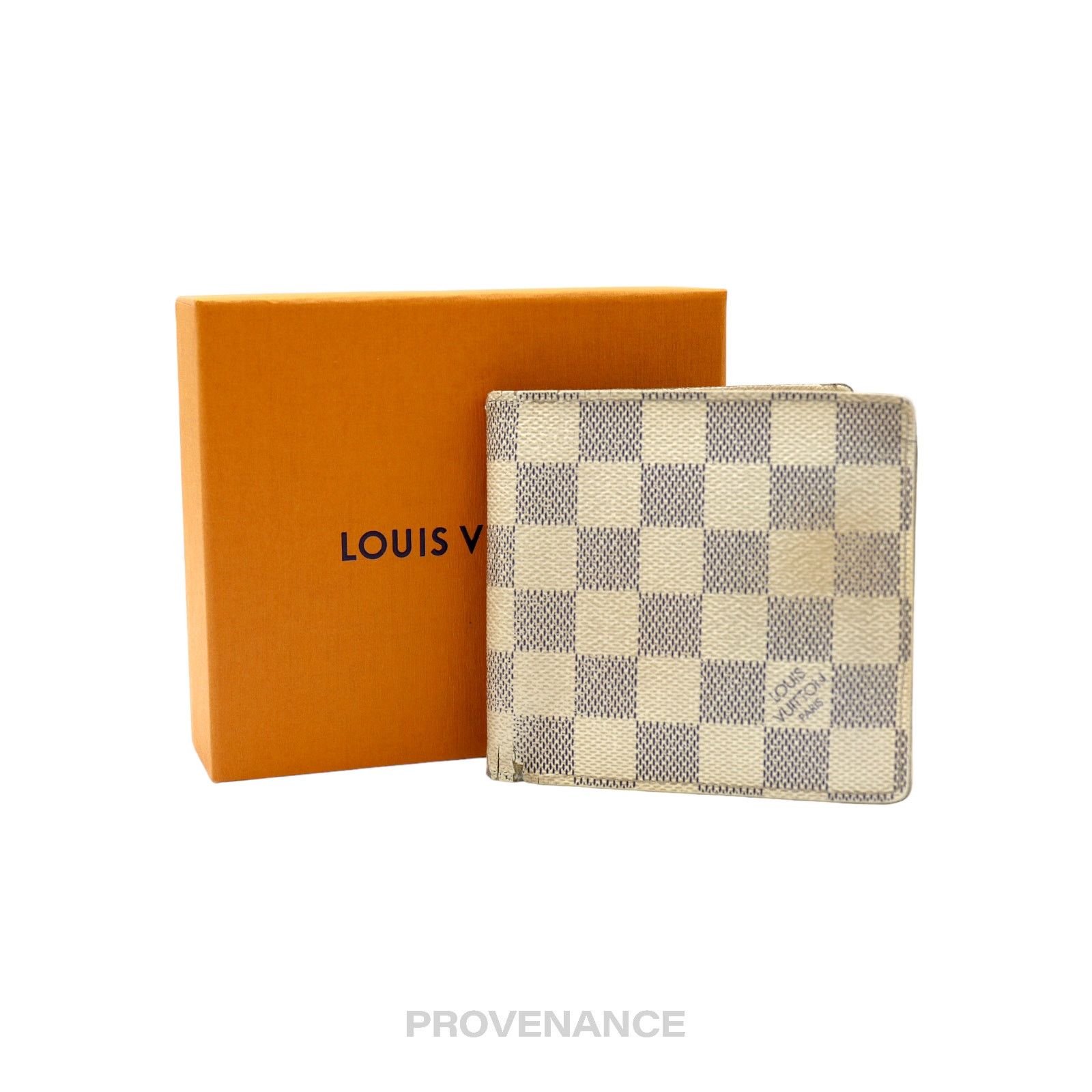 Louis Vuitton 🔴 Louis Vuitton Marco Wallet - Damier Azur Size ONE SIZE - 1 Thumbnail