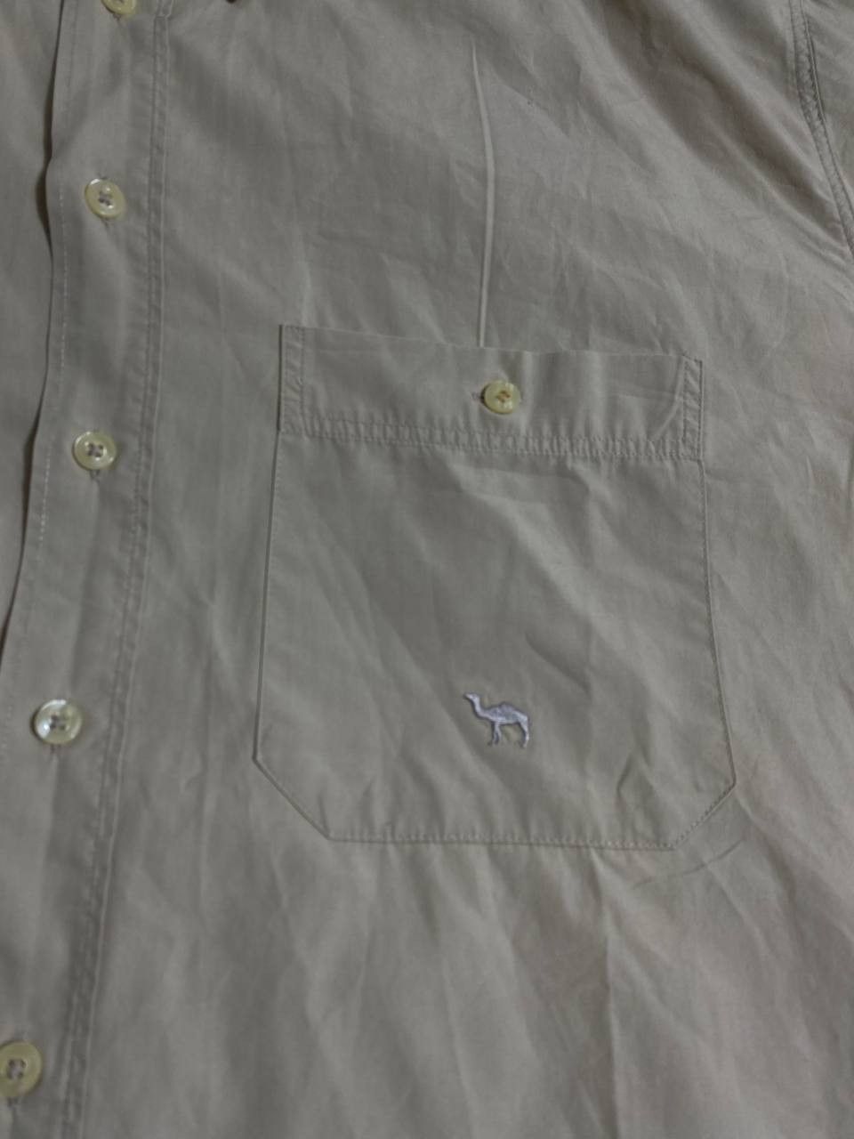 Camel × Vintage Vintage Camel Cigarettes Y2K denim shirt button up Size US L / EU 52-54 / 3 - 14 Thumbnail