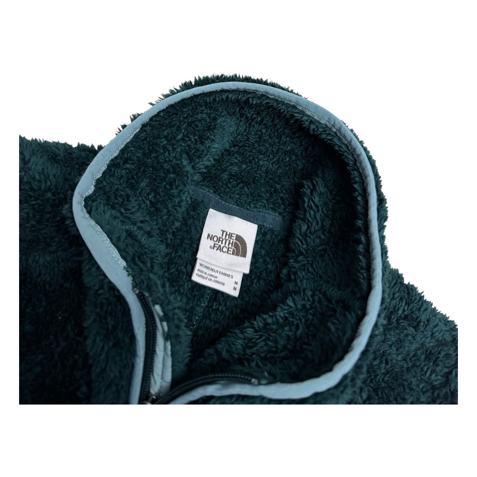The North Face THE NORTH FACE Faux Fur Fleece Winter Green Vest Medium Size M / US 6-8 / IT 42-44 - 3 Thumbnail