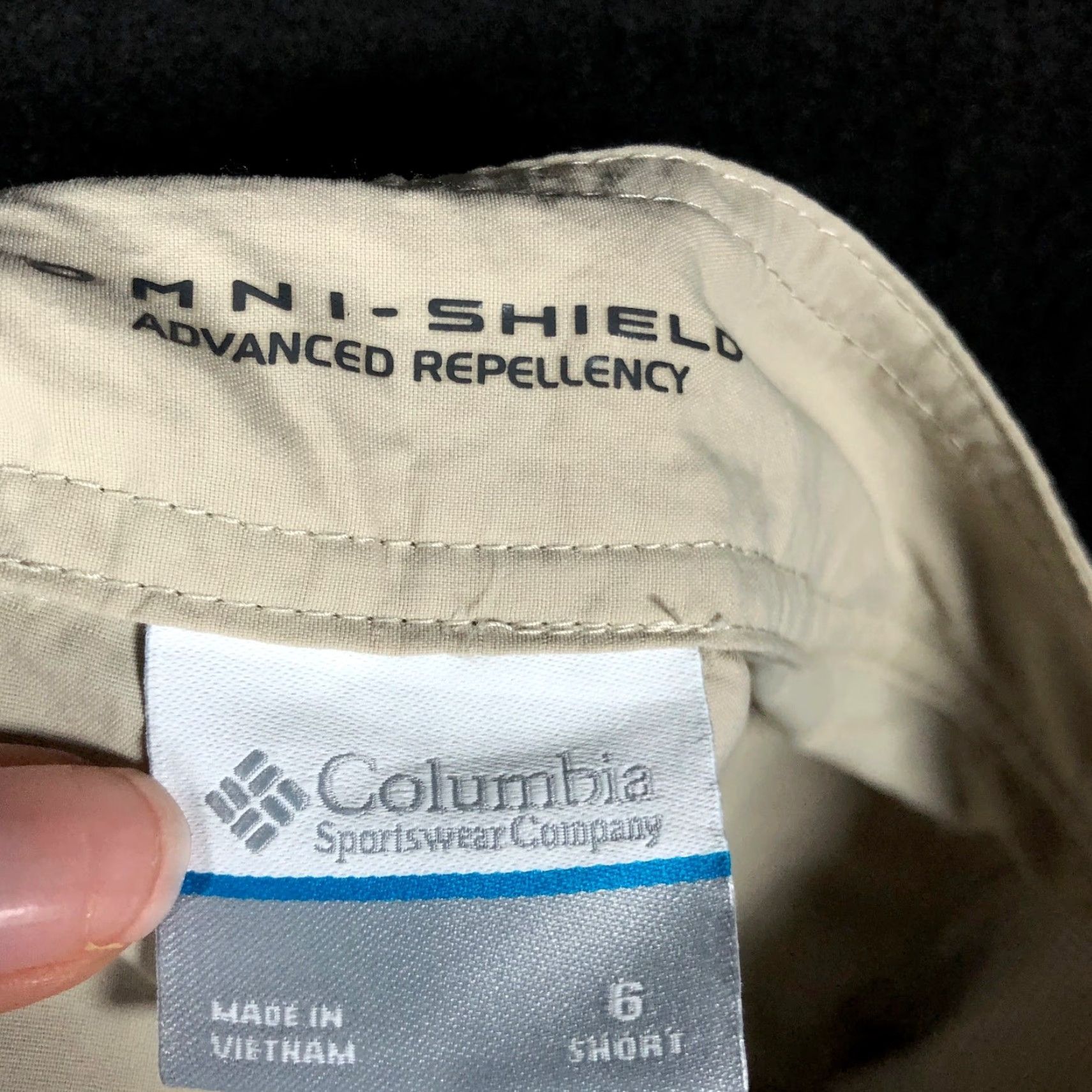 Vintage Columbia Womens Pants Tan Omni-Shade Advanced Repellency Straight Cargo 6 Short Pants Womens Tan Cargo 6P Petite* Size 28" / US 6 / IT 42 - 4 Thumbnail