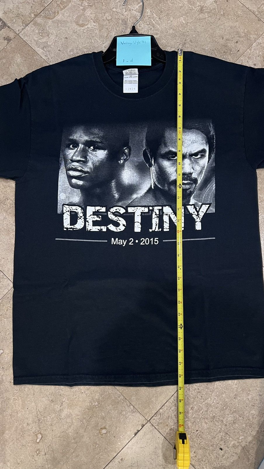 Other Destiny Fight: Mayweather vs Pacquiao May 2, 2015 Tee Size L Size US L / EU 52-54 / 3 - 5 Thumbnail