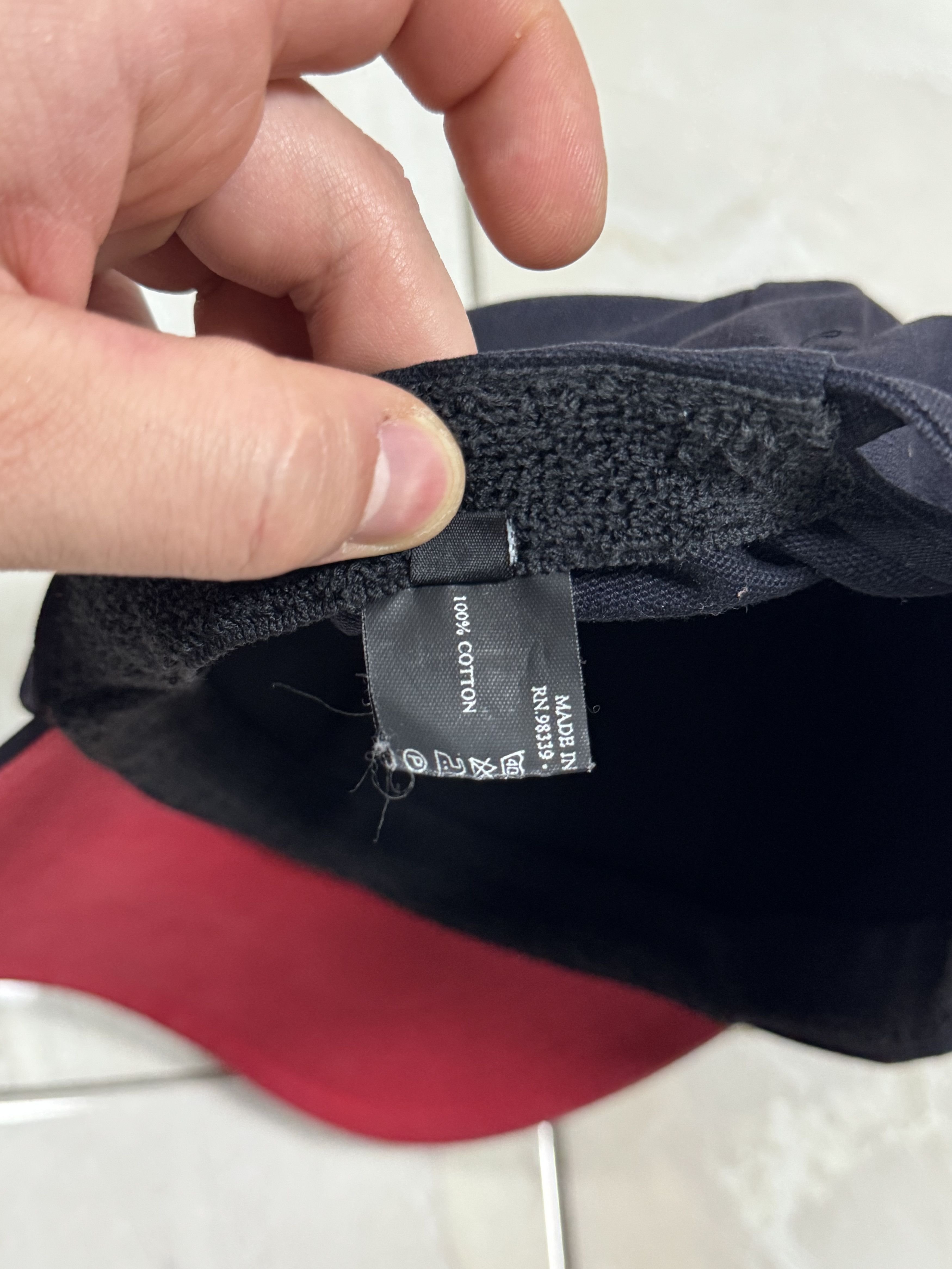 Prada Vintage Prada Sport Challenge 2003 Luna Rossa Hat Big Logo Size ONE SIZE - 7 Thumbnail