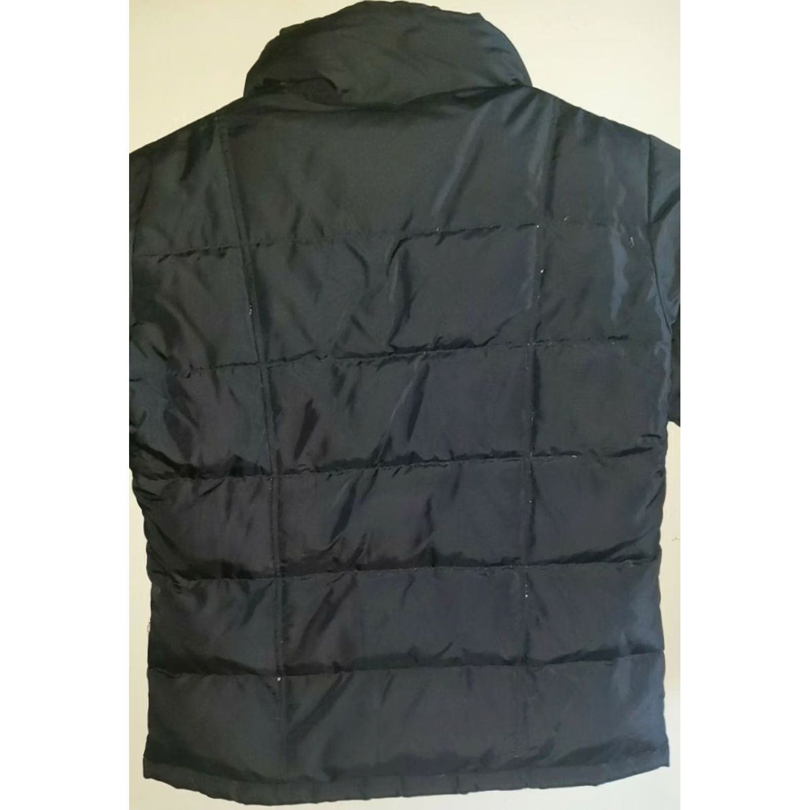 Vintage VINTAGE Underground Men's M Black Puffer Coat Jacket Down Filled Full Zip Size US M / EU 48-50 / 2 - 4 Thumbnail