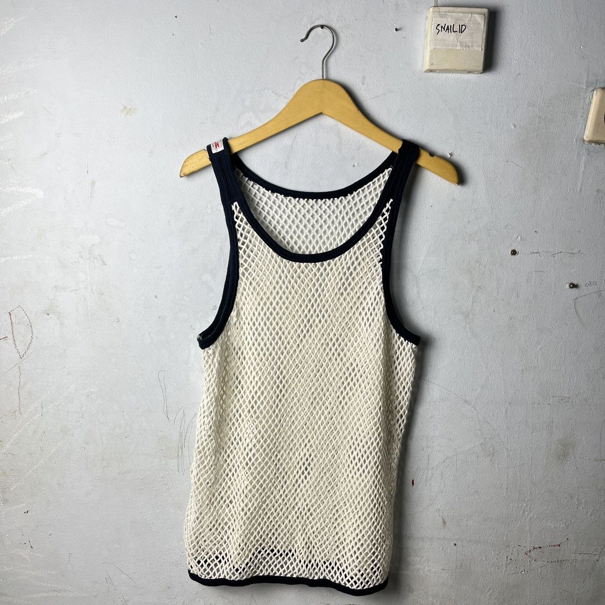 MasterPiece Vintage Masterpiece Mesh String Tank Tops Size US XL / EU 56 / 4 - 1 Thumbnail
