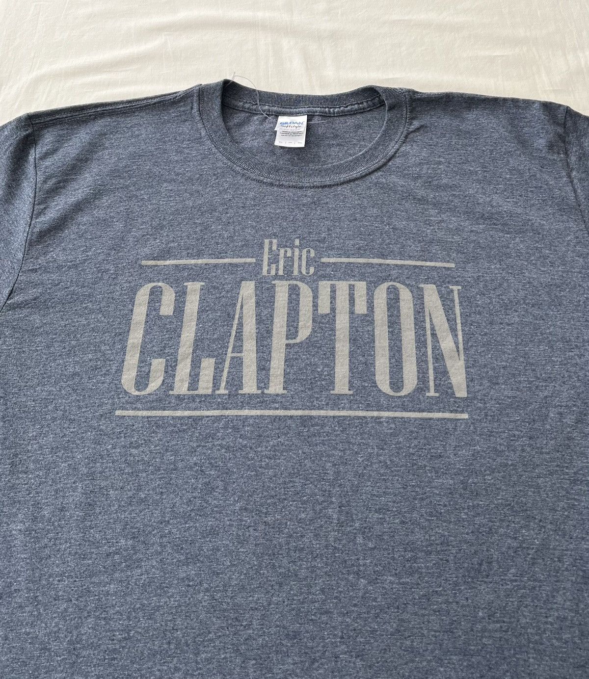 Band Tees Vintage 2010s Eric Clapton Rock Musician T-shirt Size US XL / EU 56 / 4 - 3 Thumbnail