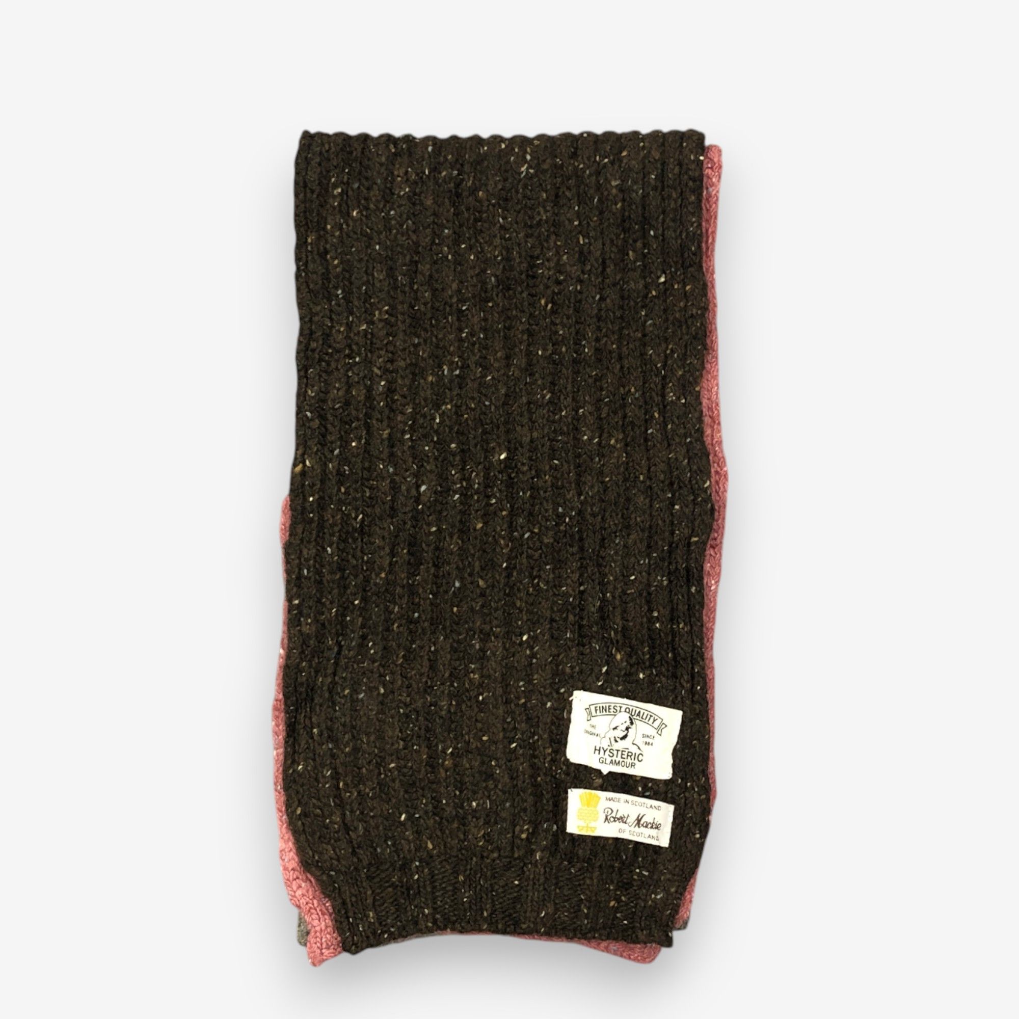 Hysteric Glamour Vintage Hysteric Glamour Scarf Muffler Wool Knit Scarves Size ONE SIZE - 2 Thumbnail