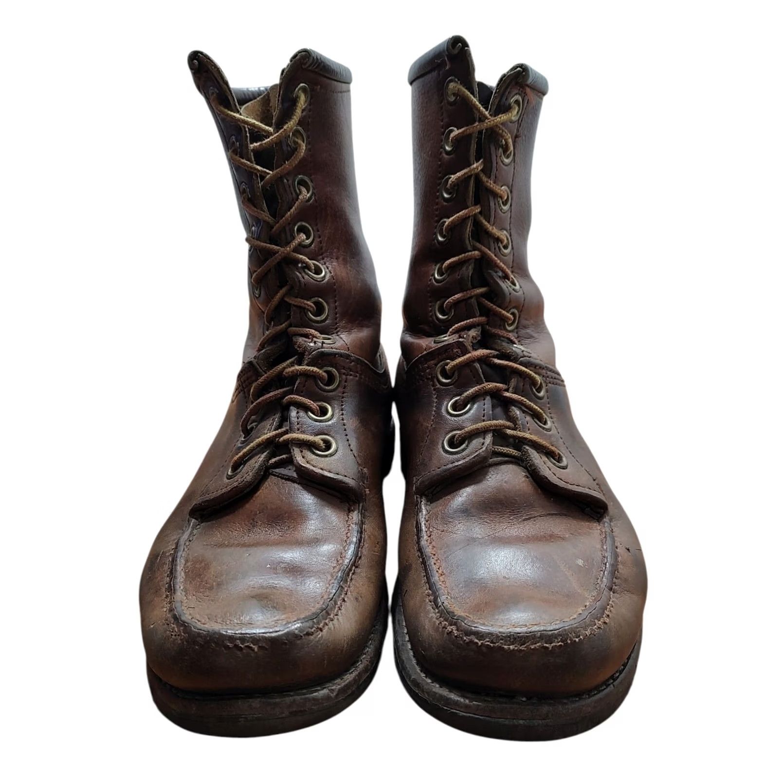 Vintage VINTAGE Itasca Boots Mens 11 Brown Leather Lace Up Outdoor Work Hiking 80s Mens Boots Size US 10 / EU 43 - 4 Thumbnail