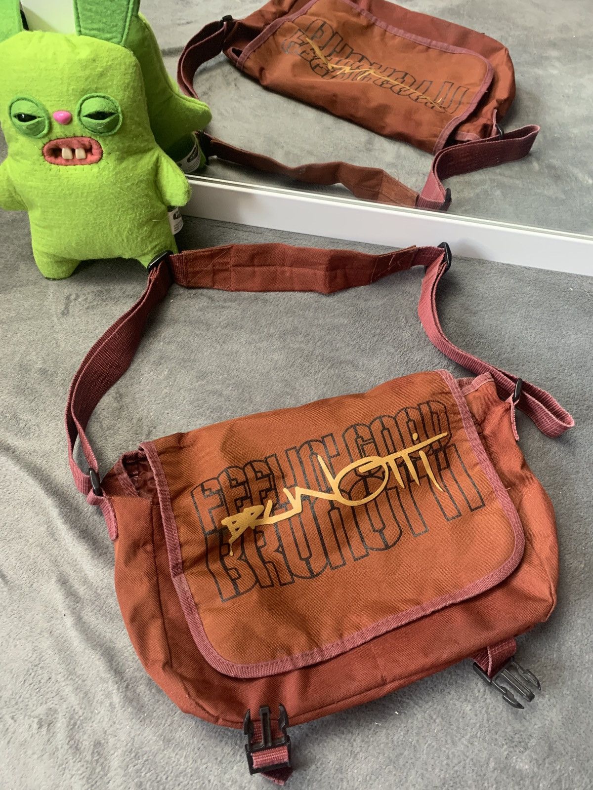 Japanese Brand × Vintage VINTAGE Y2K RARE BRUNOTTI JAPANESE CROSSBODY BAG Size ONE SIZE - 1 Thumbnail