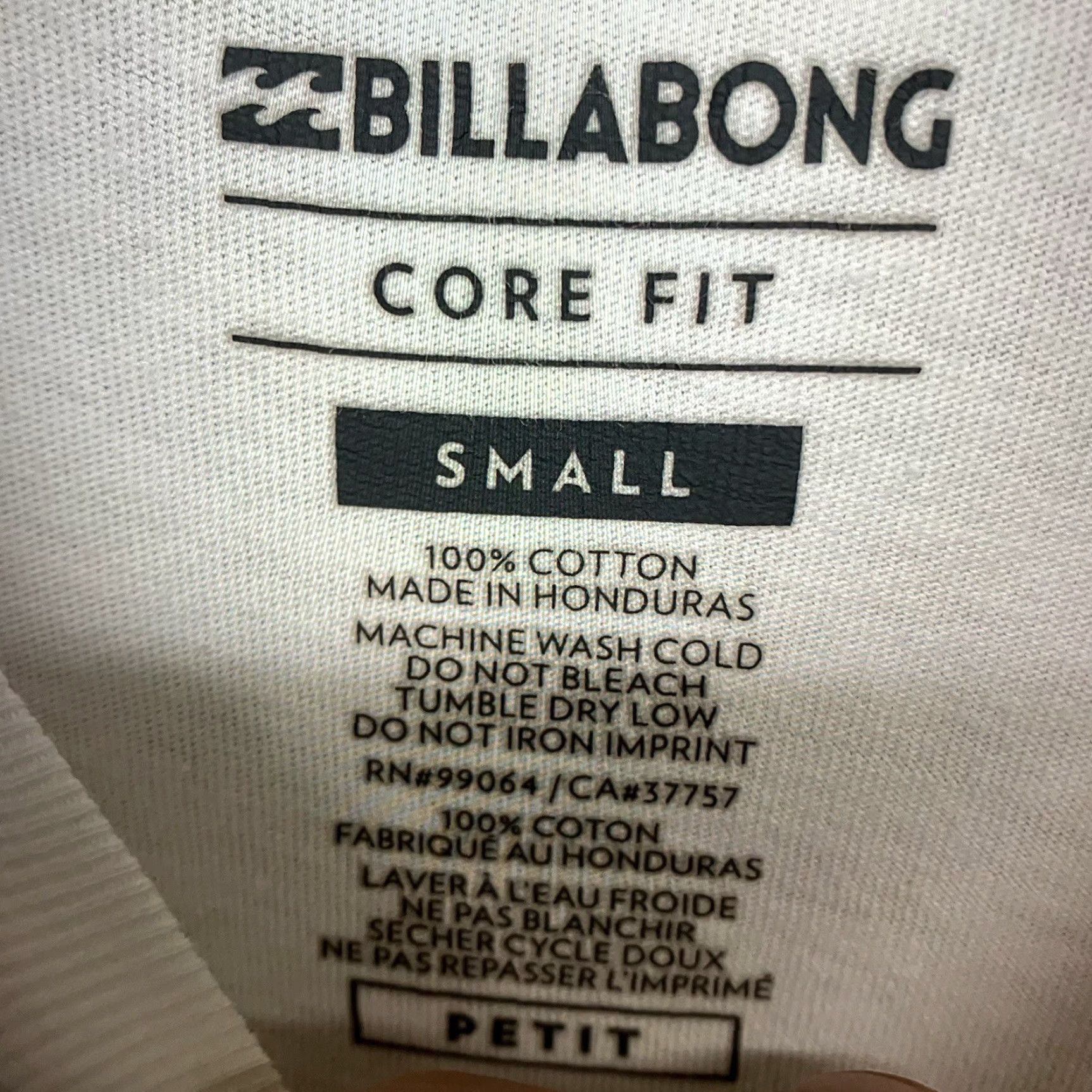 Billabong Billabong Men's T-Shirt Small White Florida Graphic Beach Outdoor Crew Neck Short Sleeve Athletic Size US S / EU 44-46 / 1 - 3 Thumbnail