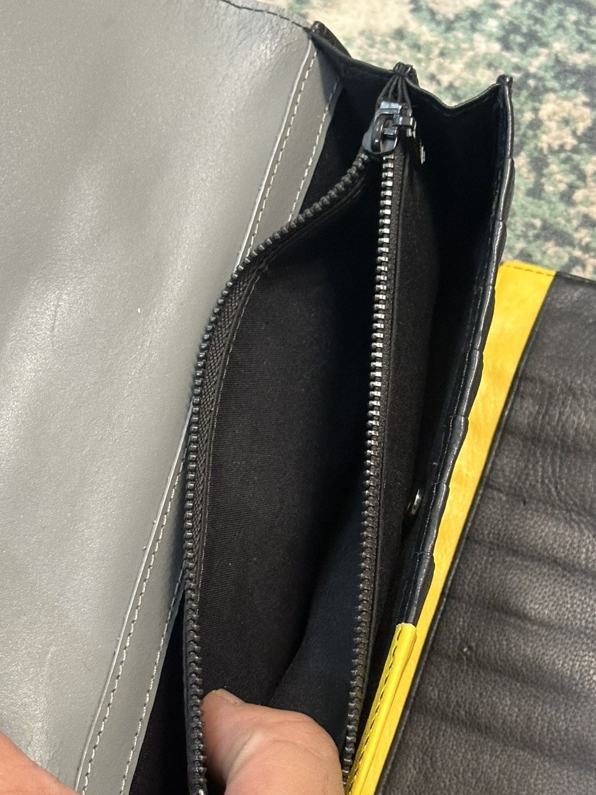 Diesel Diesel Miss-Match Crossbody/Clutch Yellow/Black Bag Size ONE SIZE - 9 Thumbnail