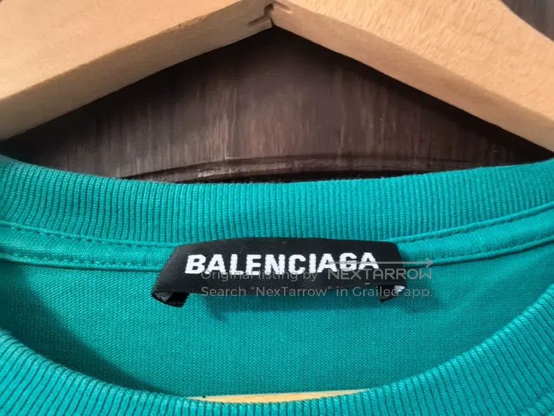 Balenciaga Balenciaga Classic limited edition green Coke short-sleeve Size US XS / EU 42 / 0 - 3 Thumbnail