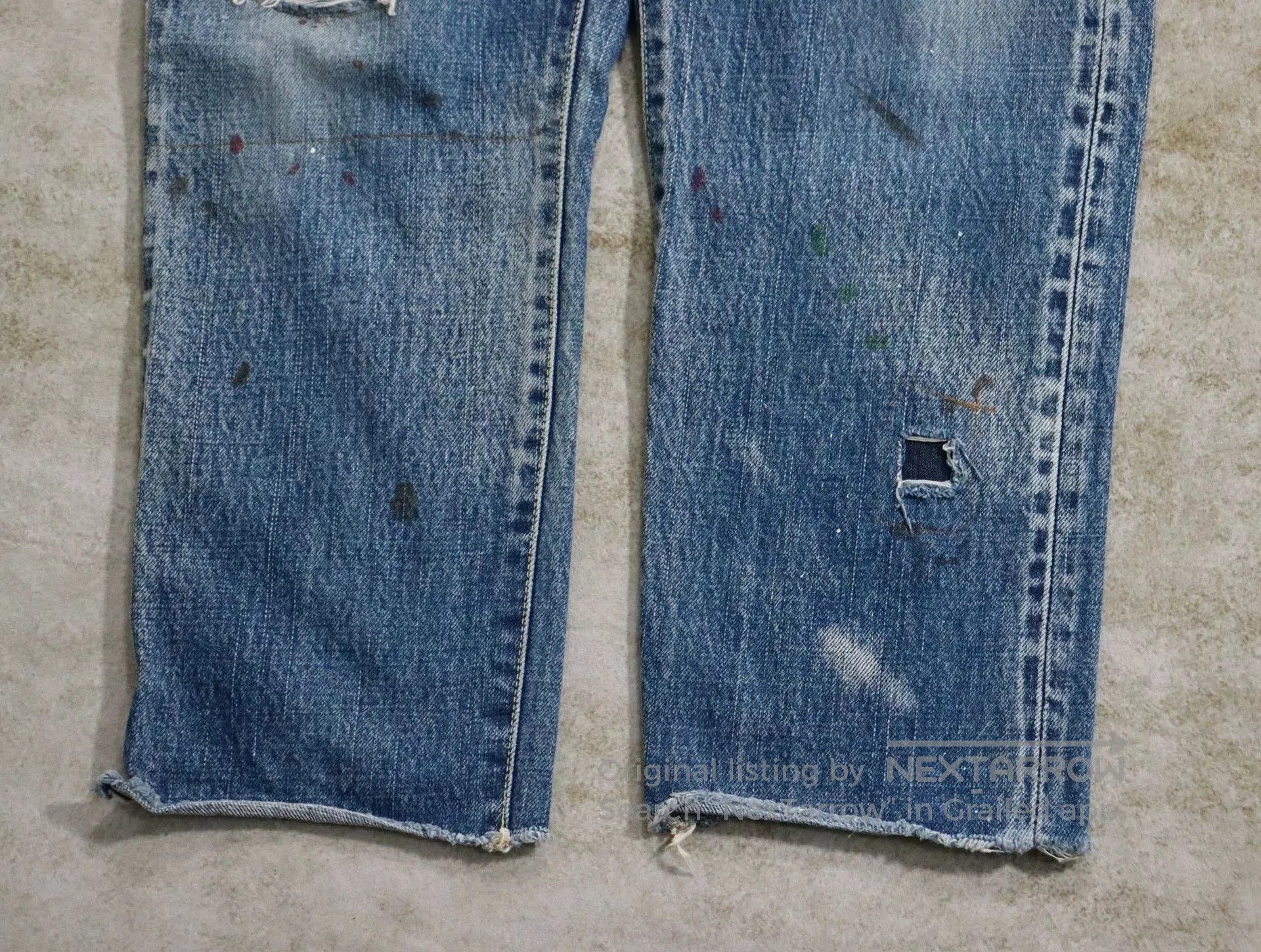 Visvim visvim journeyman tacked crash jeans. Size US 27 - 5 Thumbnail