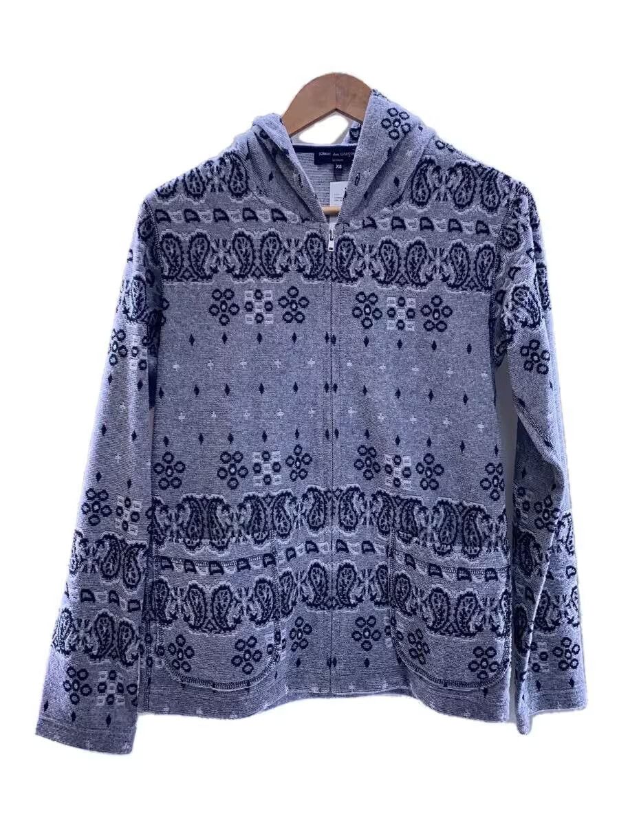 Comme des Garcons × Comme des Garcons Homme Paisley Zip Hoodie Size US XS / EU 42 / 0 - 1 Thumbnail