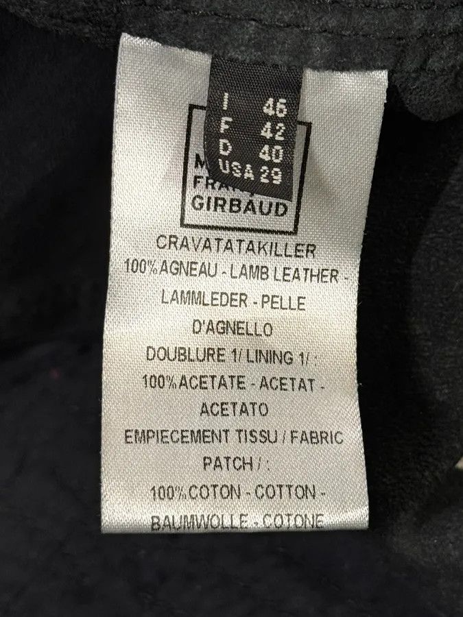 Marithe + Francois Girbaud Marithé + François Girbaud Black Avant-Garde Patches Leather Jacket Size M / US 6-8 / IT 42-44 - 14 Thumbnail
