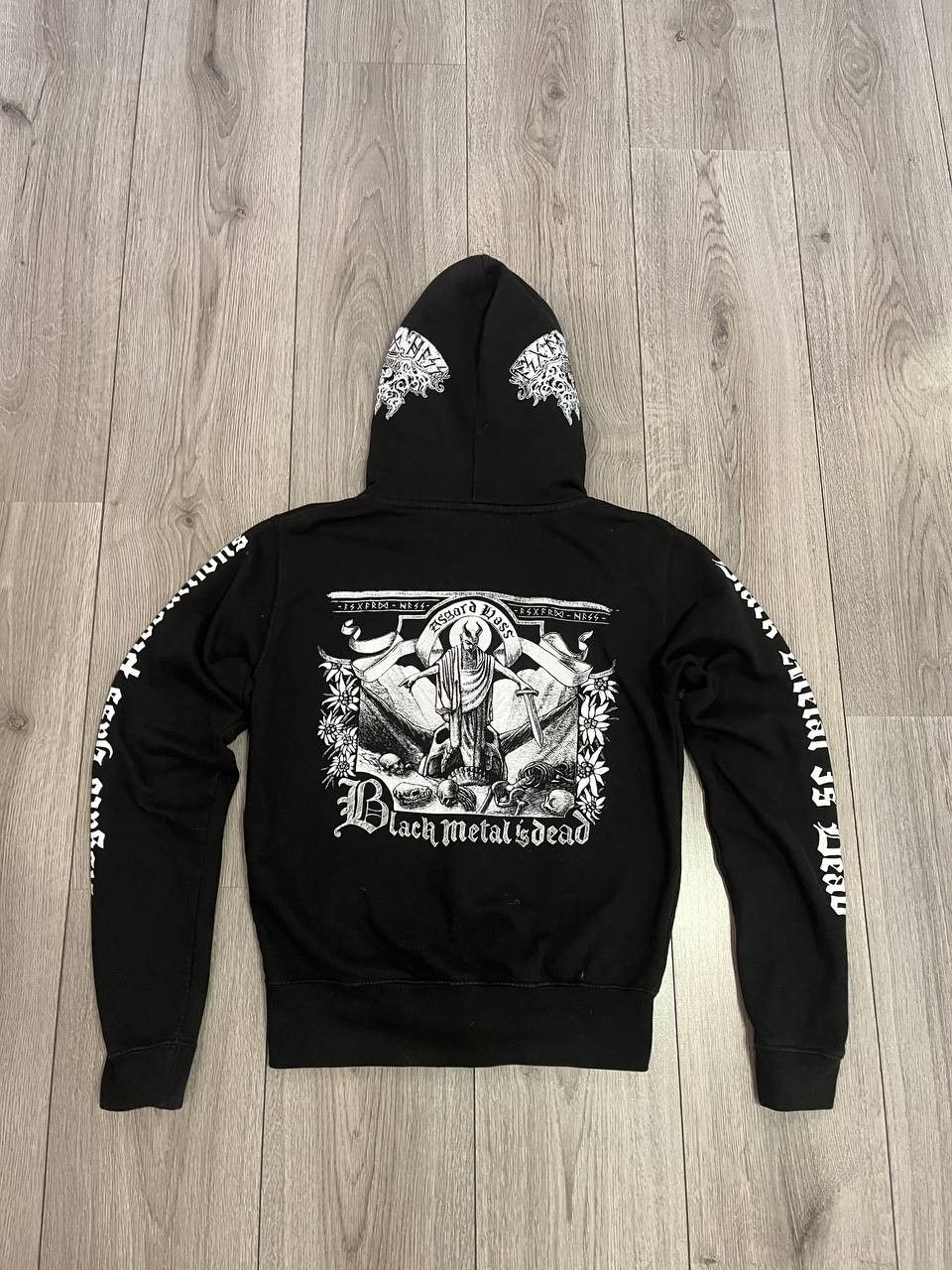 Metallica × Vintage Black Metal is Dead Hoodie Size S Size US S / EU 44-46 / 1 - 5 Thumbnail
