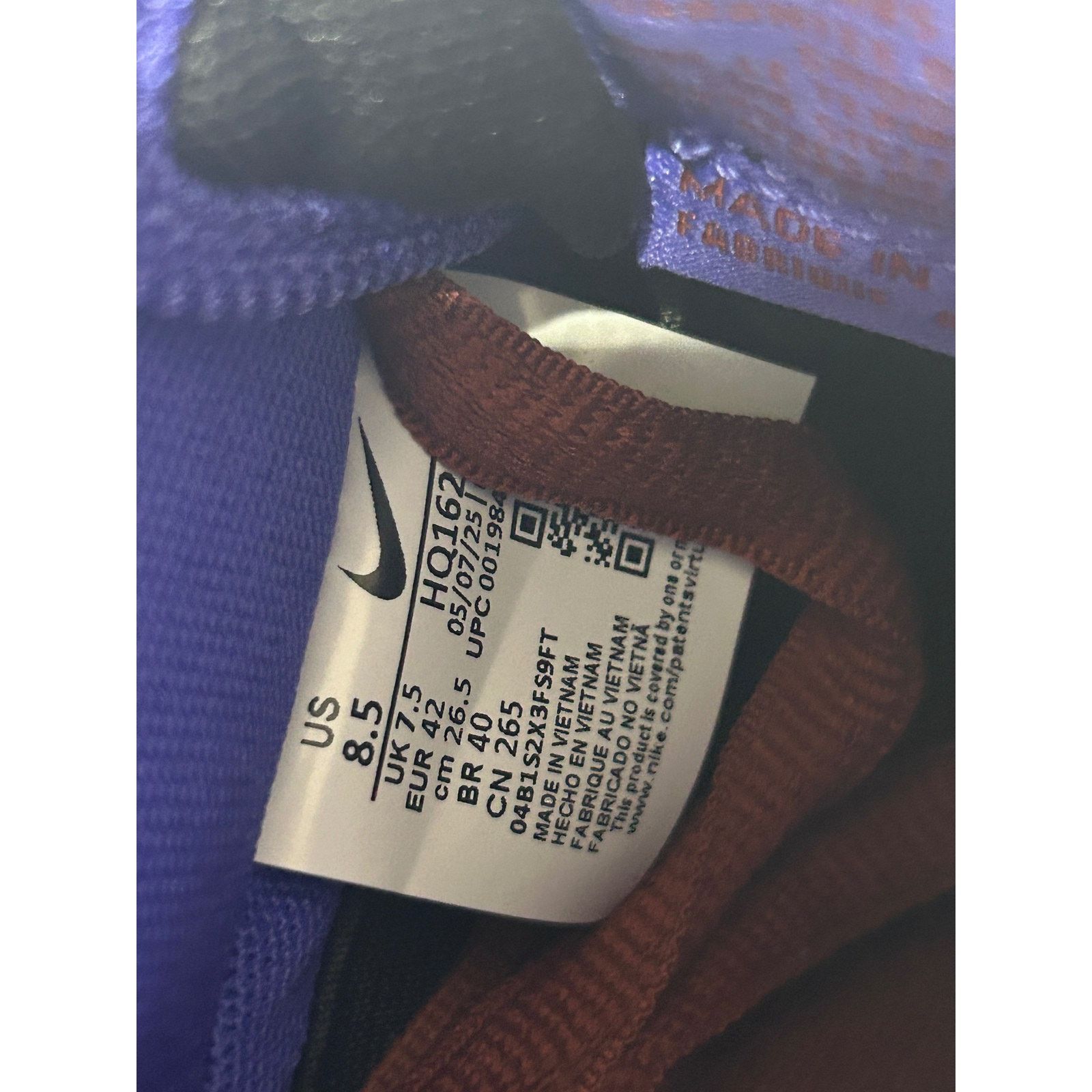 Nike NIKE SB DUNK LOW PERSIAN VIOLET SIZE 8.5 NEW Size US 8.5 / EU 41-42 - 5 Thumbnail