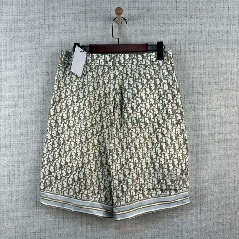 Dior Dior SS23 Full-Printed Logo High-Waisted Silk Casual Short Size US 30 / EU 46 - 3 Thumbnail