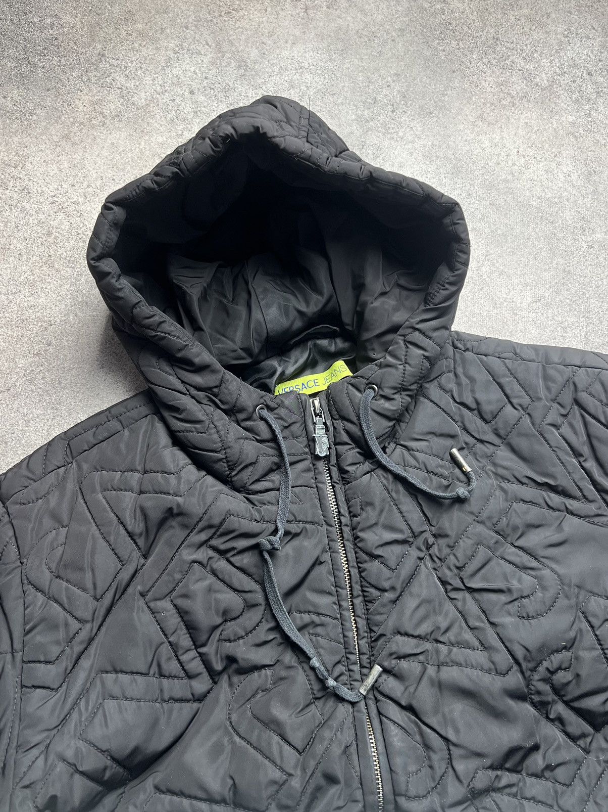 Versace Versace Jeans monogram hooded bomber jacket Size US M / EU 48-50 / 2 - 4 Thumbnail