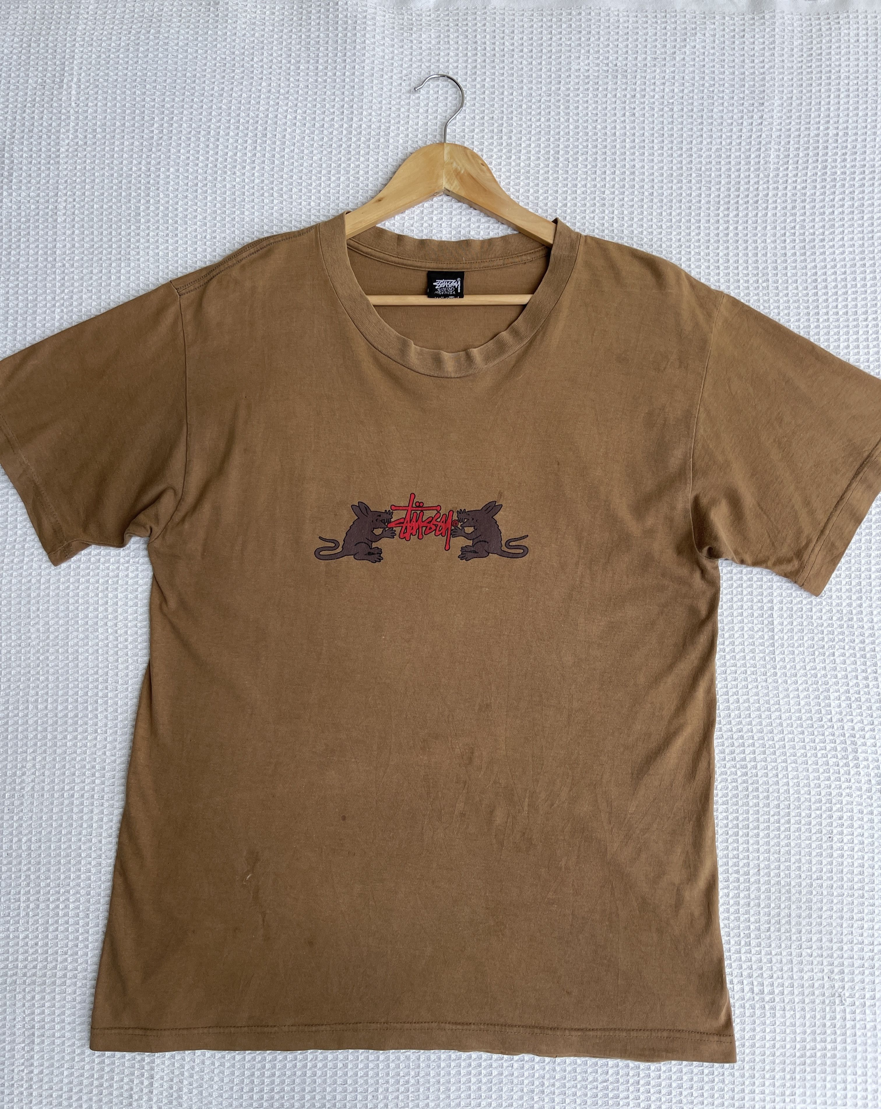 Stussy Very Rare🔥Vintage 80s Stussy Rat Pack Faded Tee Size US M / EU 48-50 / 2 - 12 Thumbnail