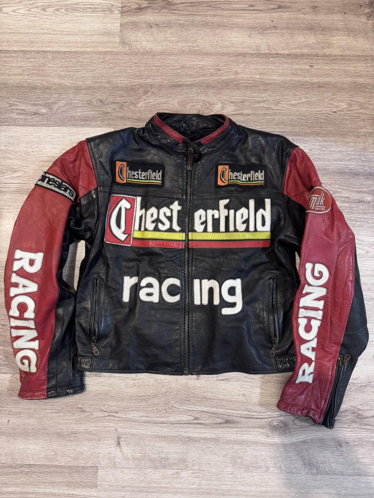 Other rare vintage Chesterfield racing/moto leather jacket Size US M / EU 48-50 / 2 - 1 Thumbnail