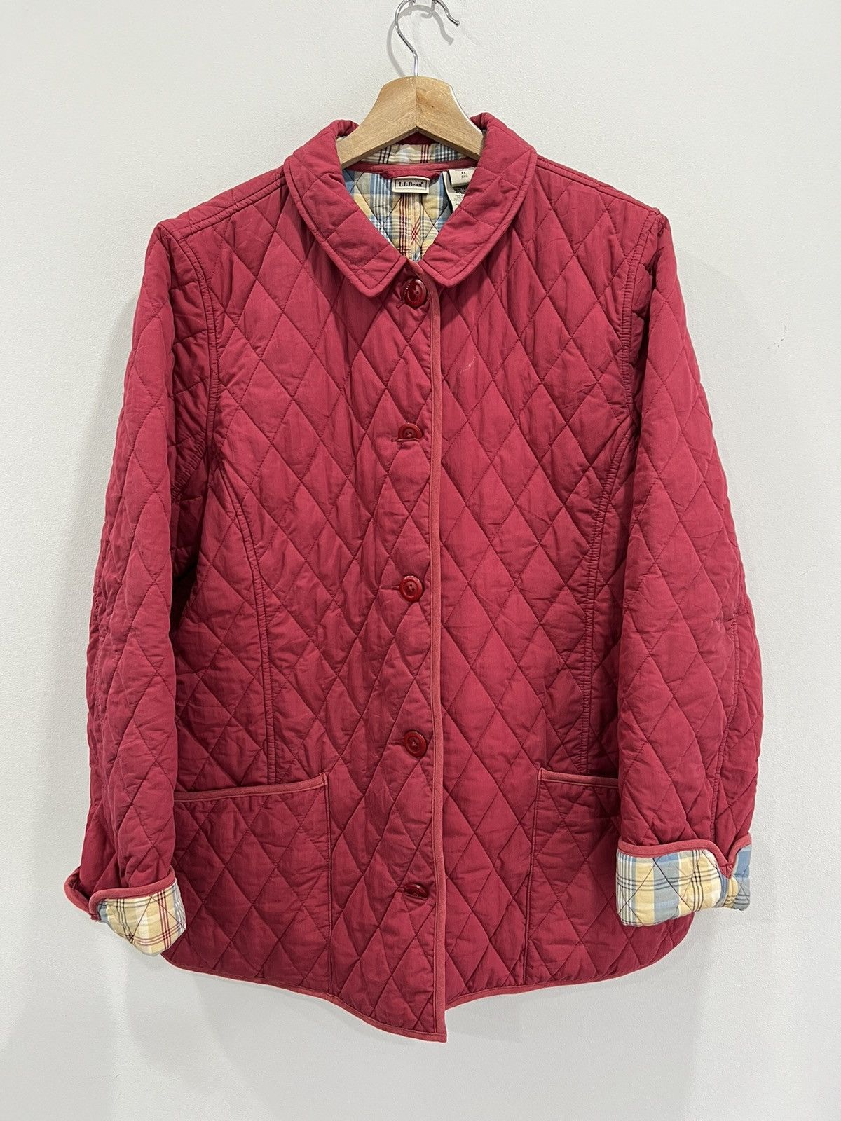 L.L. Bean Vintage Womens LL Bean Quilted Jacket coat xl Size XL / US 12-14 / IT 48-50 - 1 Thumbnail