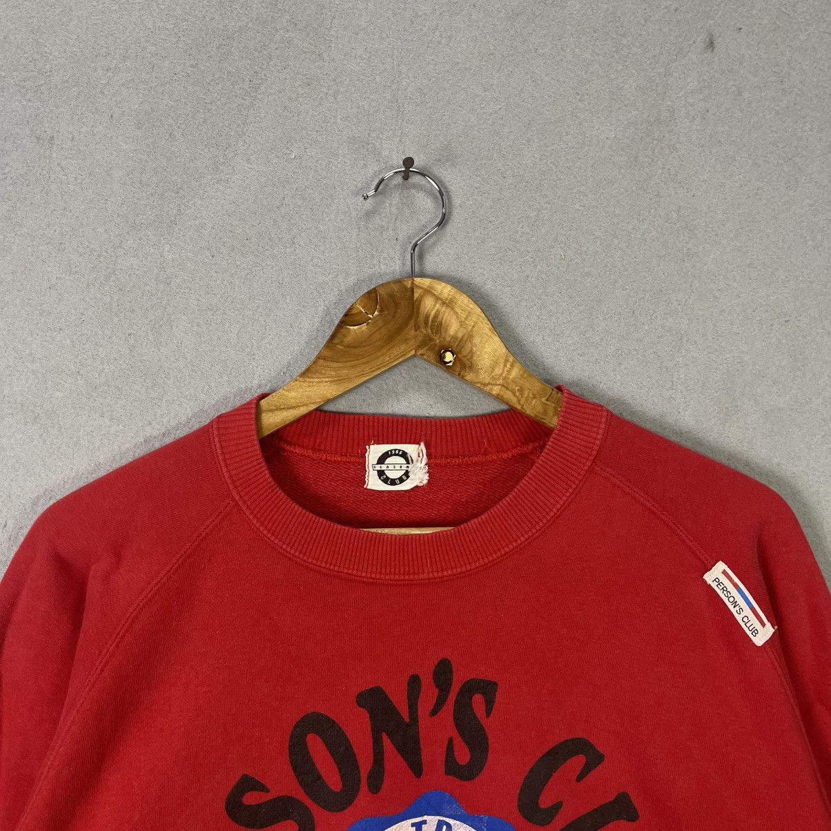 PERSON'S Person’s Club “Person’s Club” Graphic Crewneck Sweatshirt Size US S / EU 44-46 / 1 - 2 Thumbnail