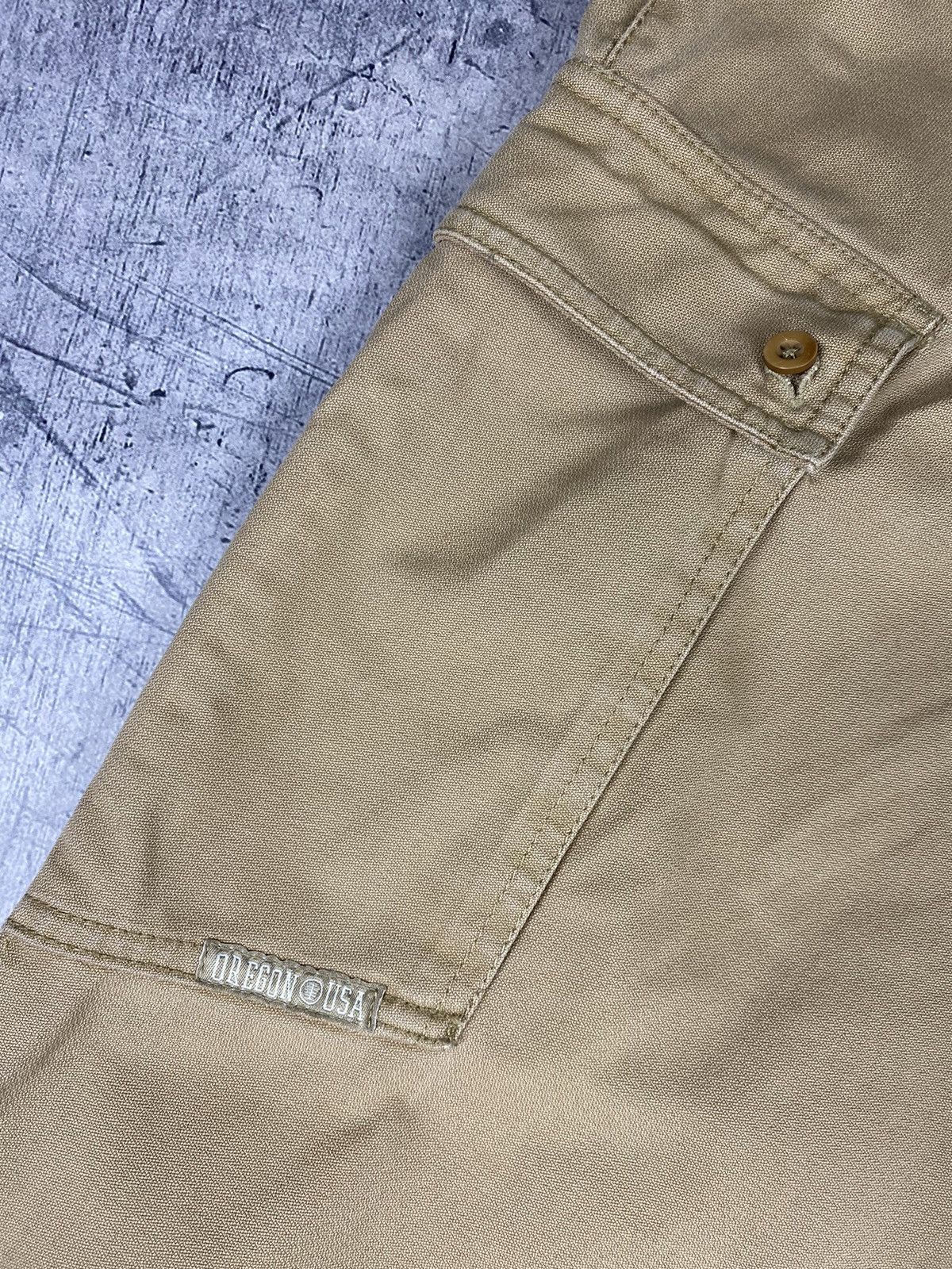 Nike × Vintage Vintage Nike Cargo Drill Pants Y2K Baggy Gorpcore Size US 36 / EU 52 - 15 Thumbnail