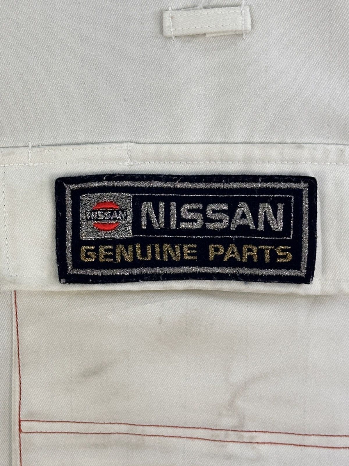 Nissan Vintage 90’s Nissan Genuine Parts Workwear Bomber Jacket Size US L / EU 52-54 / 3 - 6 Thumbnail