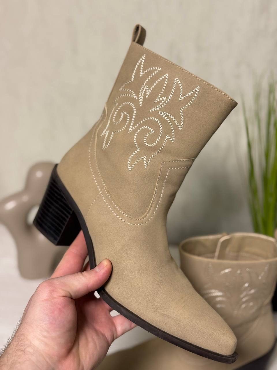 Cowboy Equipment VTG Women’s Ankle Boots Catwalk Size 38 Western Cowboy Styl Size US 8 / IT 38 - 5 Thumbnail