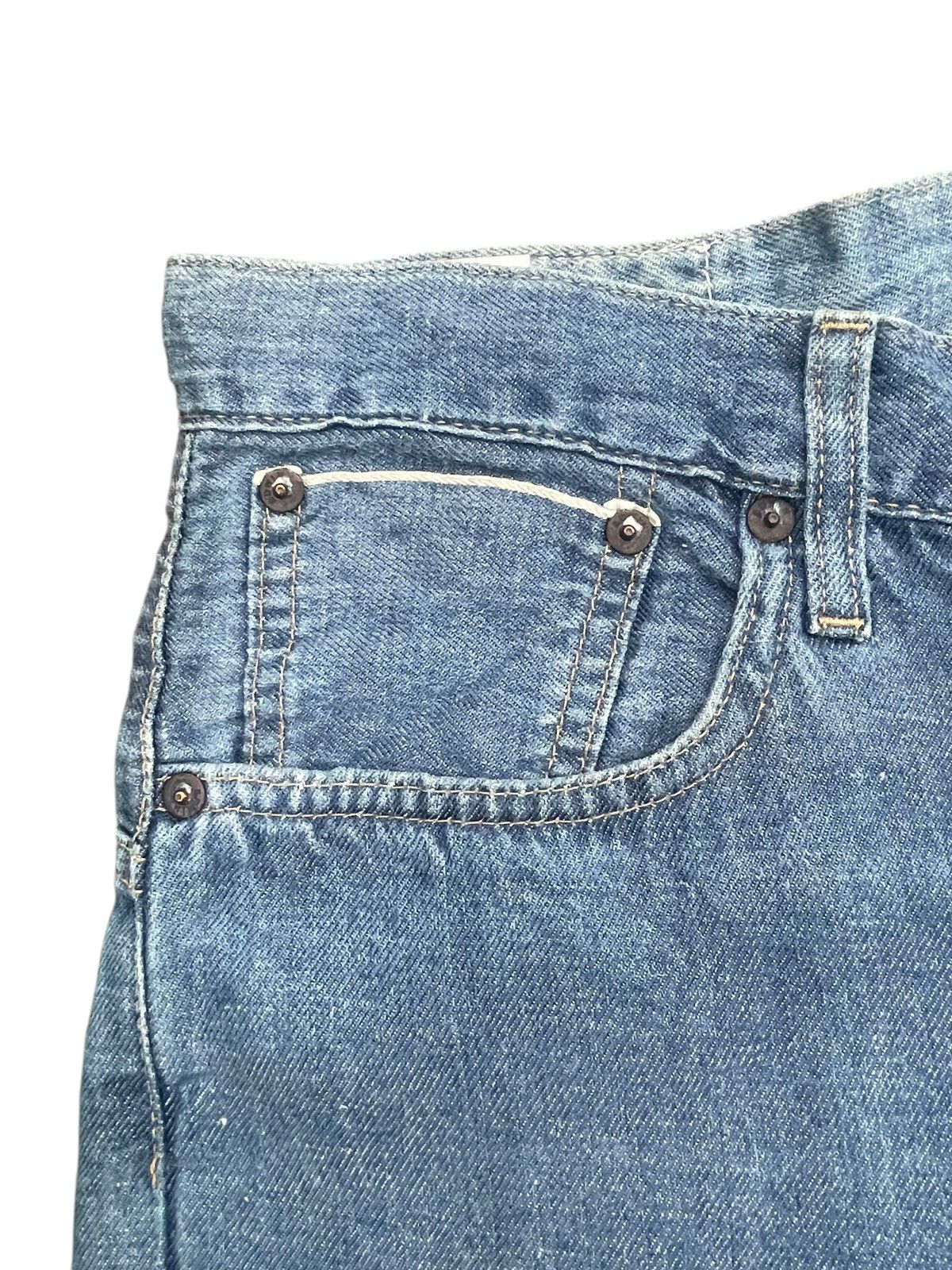 Edwin Vintage 90’s Edwin 505SS9 Grand Blue Selvedge Jeans Size US 33 - 5 Thumbnail