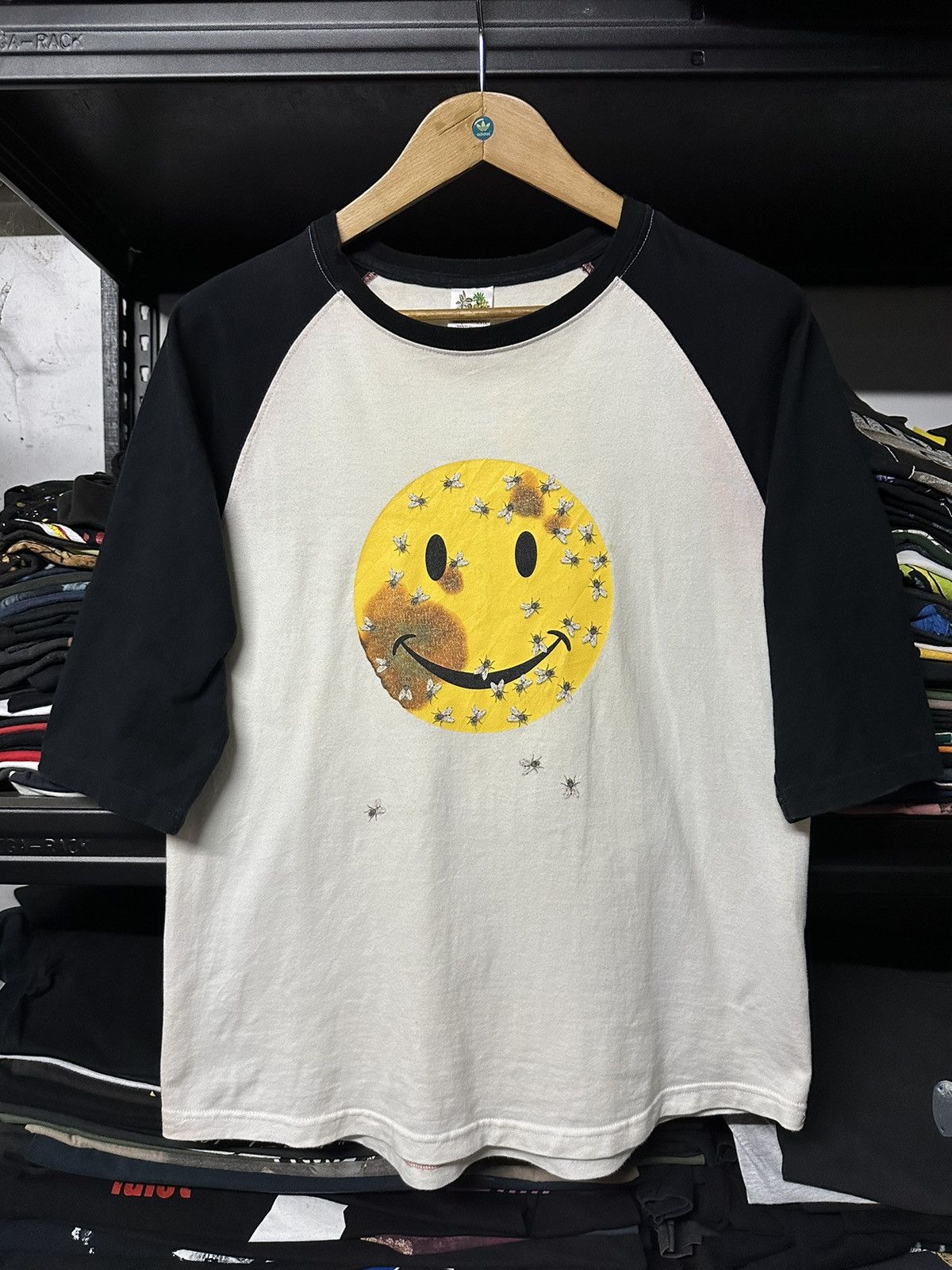 Japanese Brand × Sasquatchfabrix Japan Sasquatch Fabrix Graphic Smiley Tee Faded Size US M / EU 48-50 / 2 - 1 Thumbnail