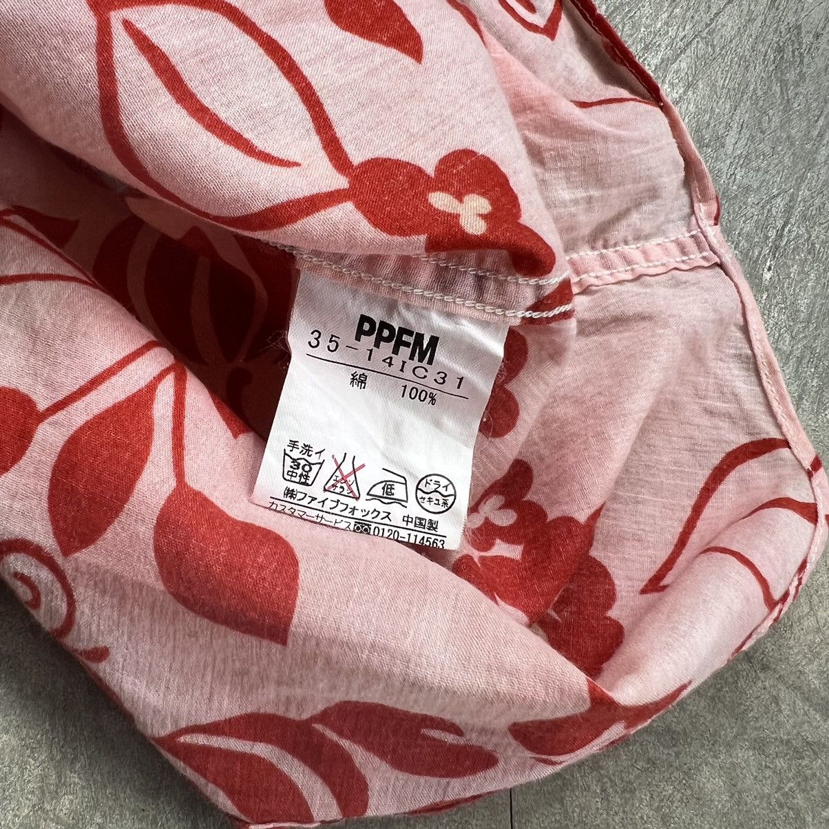 PPFM 2000s PPFM Floral Half Button Shirt Size US L / EU 52-54 / 3 - 5 Thumbnail