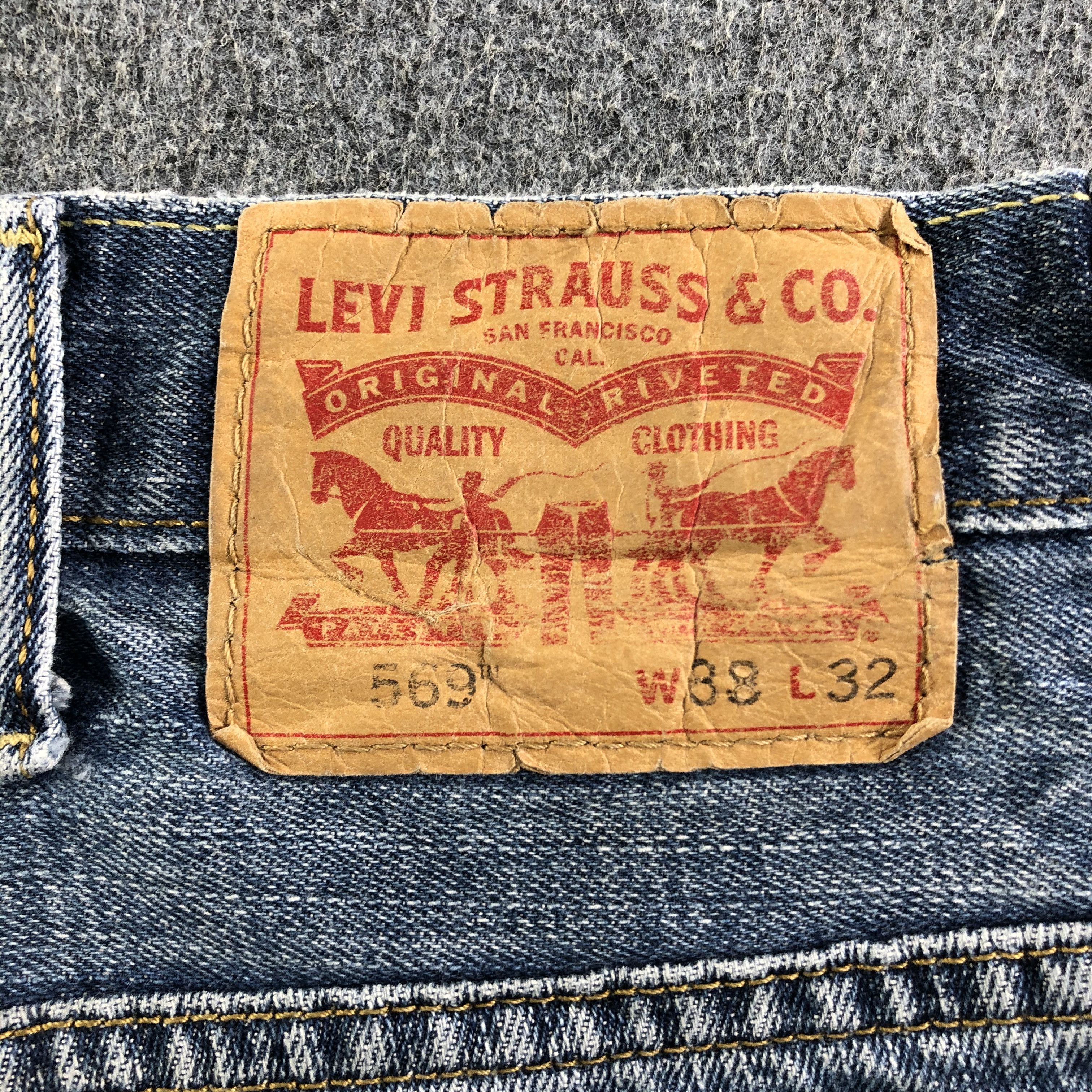 Levi's Vintage Levis 569 Jeans-J3502 Size US 39 - 5 Thumbnail