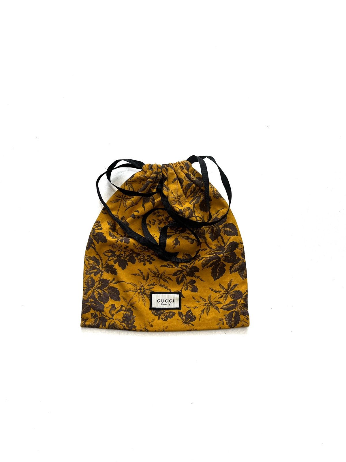 image of Gucci Cosmetic Bag Beauty in Yellow, Women's