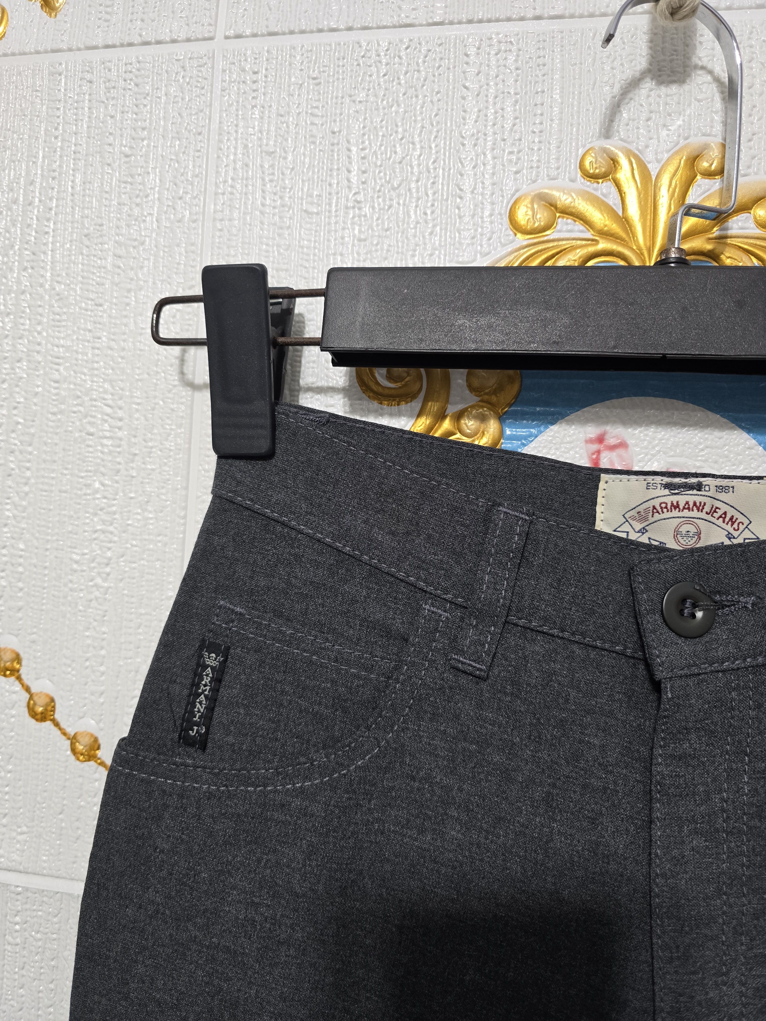 Giorgio Armani GIORGIO ARMANI pants VINTAGE high waist New with tag Size 27" / US 4 / IT 40 - 4 Thumbnail