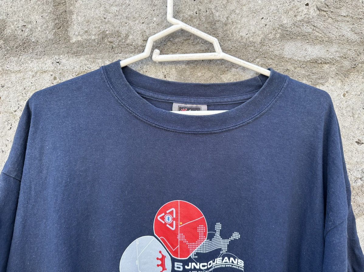 JNCO × Vintage Vintage Y2K JNCO Jeans 5 Helmets Graphic T-Shirt Size US XL / EU 56 / 4 - 3 Thumbnail