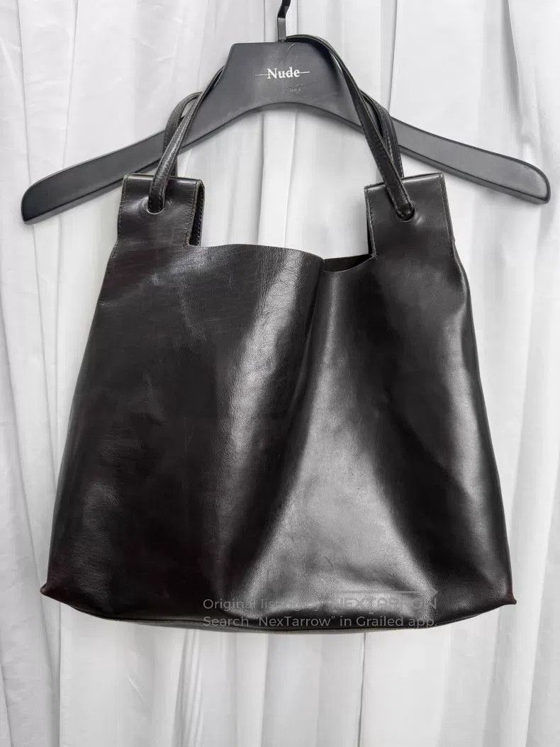 Yohji Yamamoto Yohji Yamamoto Real Leather Tote Bag Size ONE SIZE - 1 Thumbnail