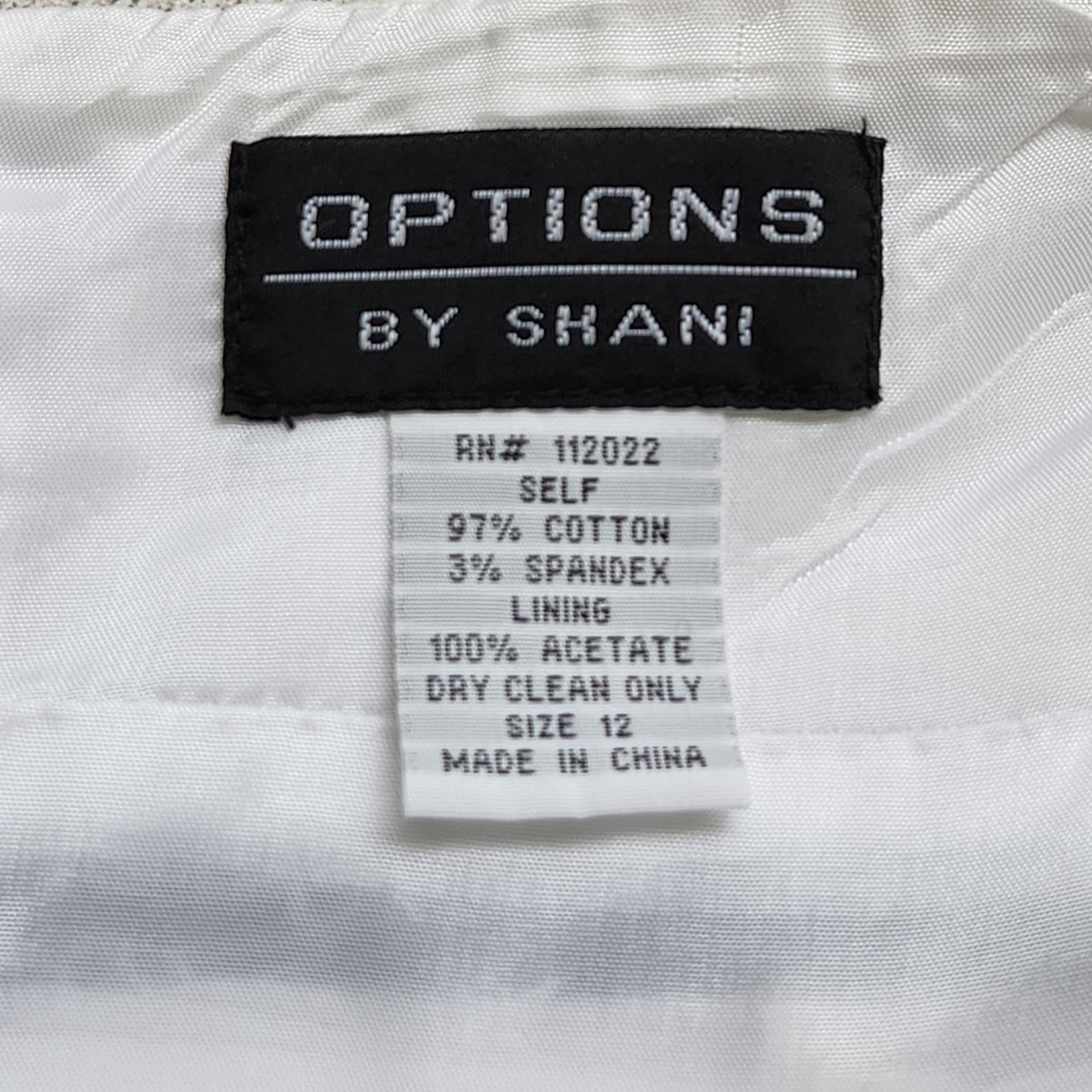 Other Options By Shani White Black Trim Halter Midi Dress 12 Size XL / US 12-14 / IT 48-50 - 4 Thumbnail
