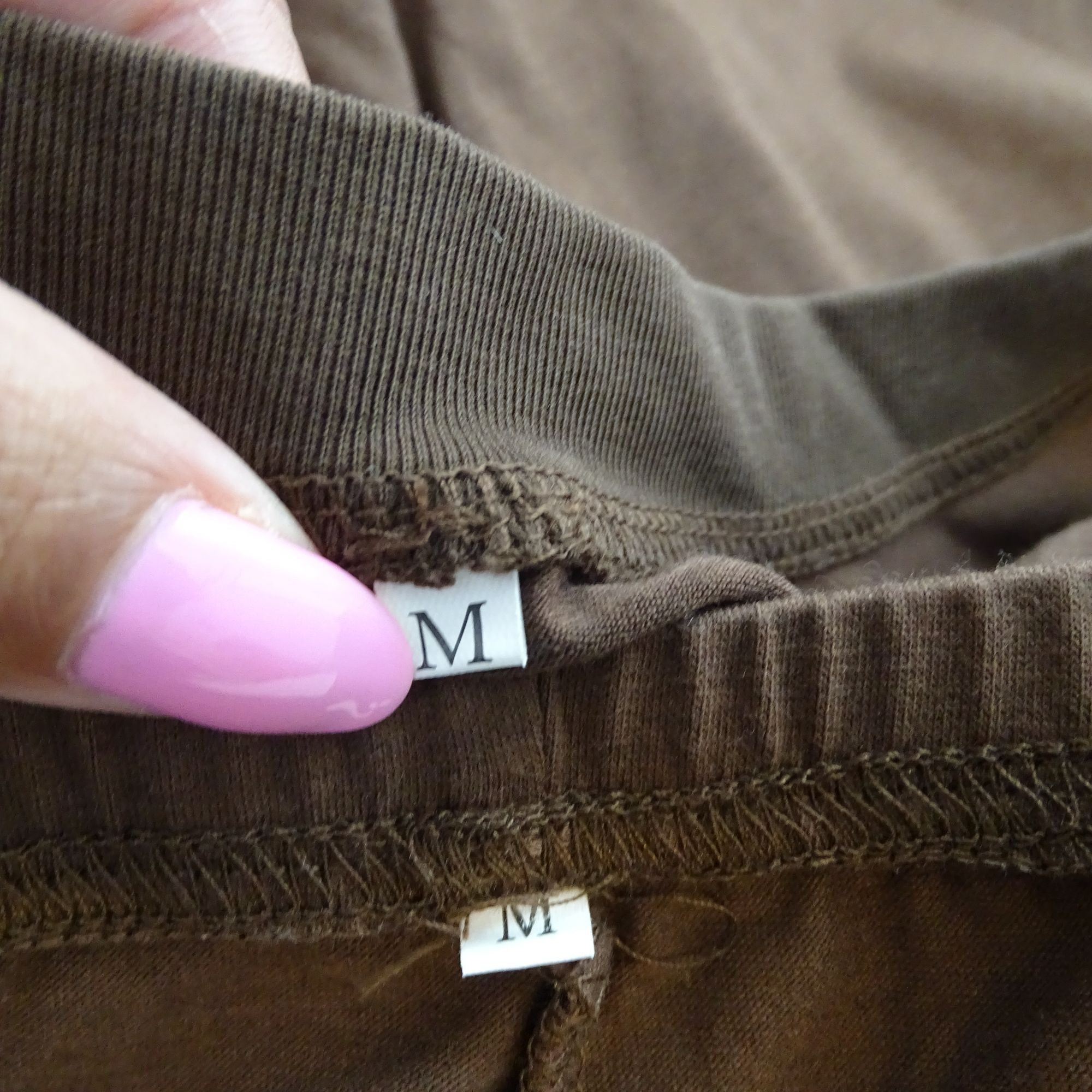 Other Brown 2 Pc Short Set Lounge V-Neck Top Women Size M Casual Size M / US 6-8 / IT 42-44 - 7 Thumbnail