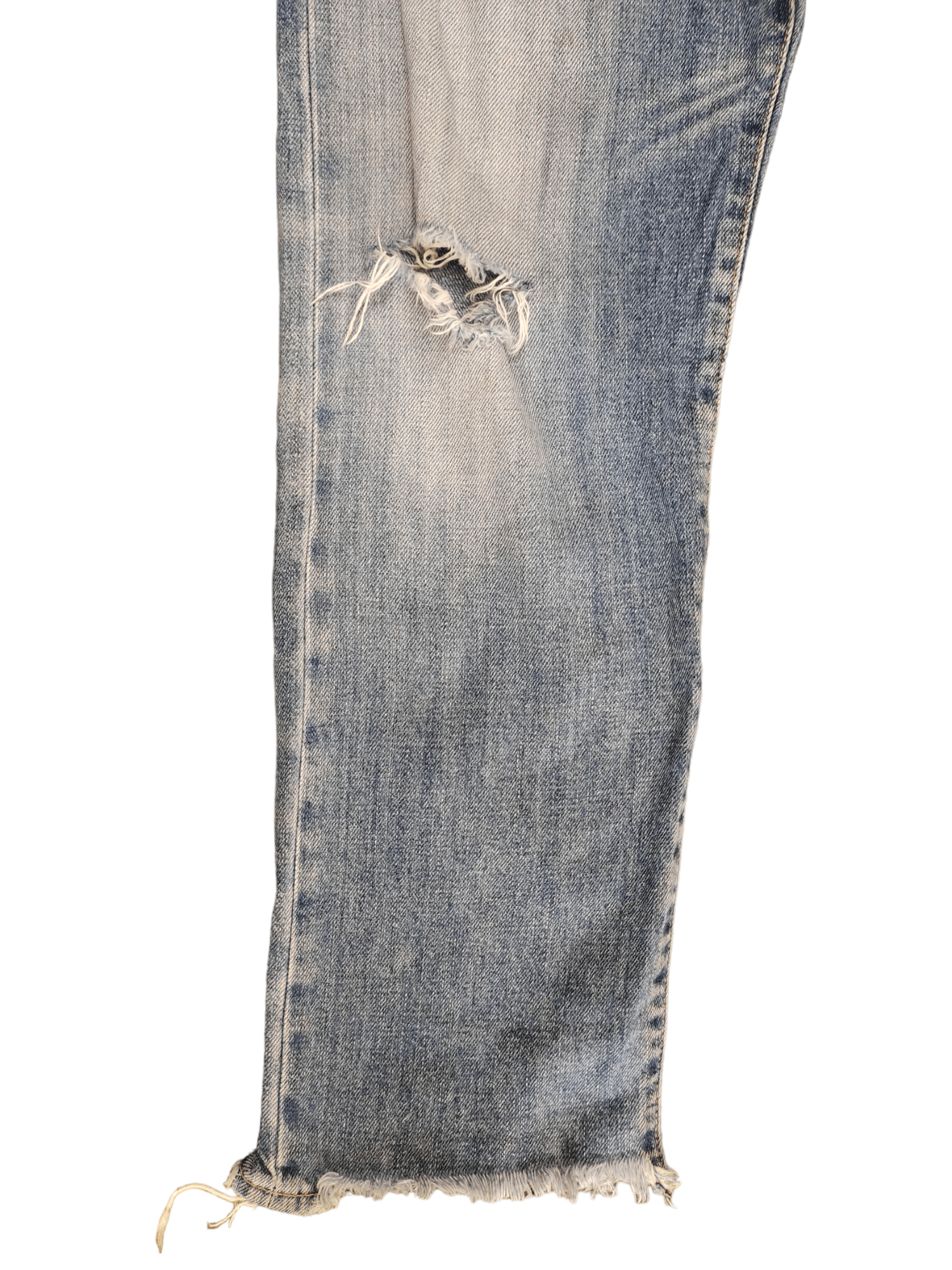 (+)PEOPLE (+) People Release Hem Distressed Denim Jeans Size US 34 / EU 50 - 7 Thumbnail