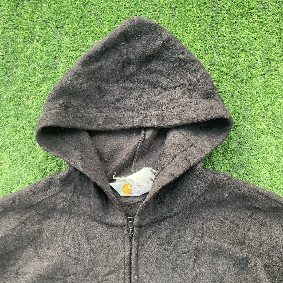 Carhartt × Vintage CARHATT ZIPPER HOODIE Size US XL / EU 56 / 4 - 3 Thumbnail