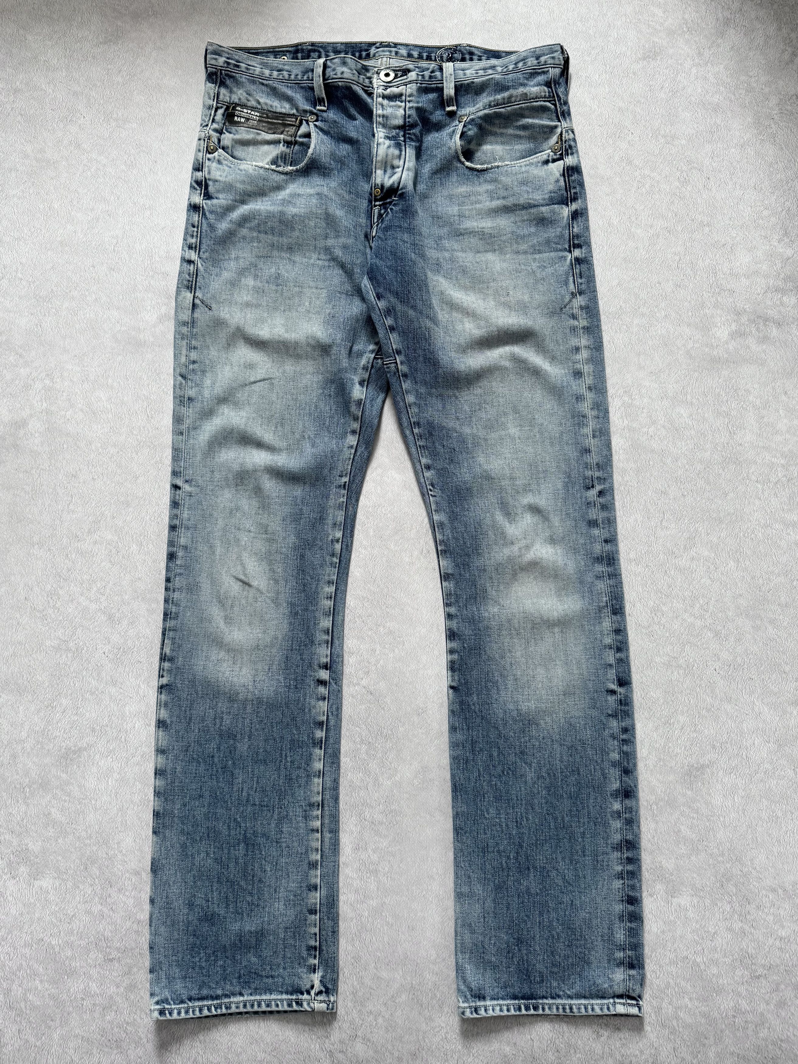G-Star Raw Blade Slim blue jeans back buckle