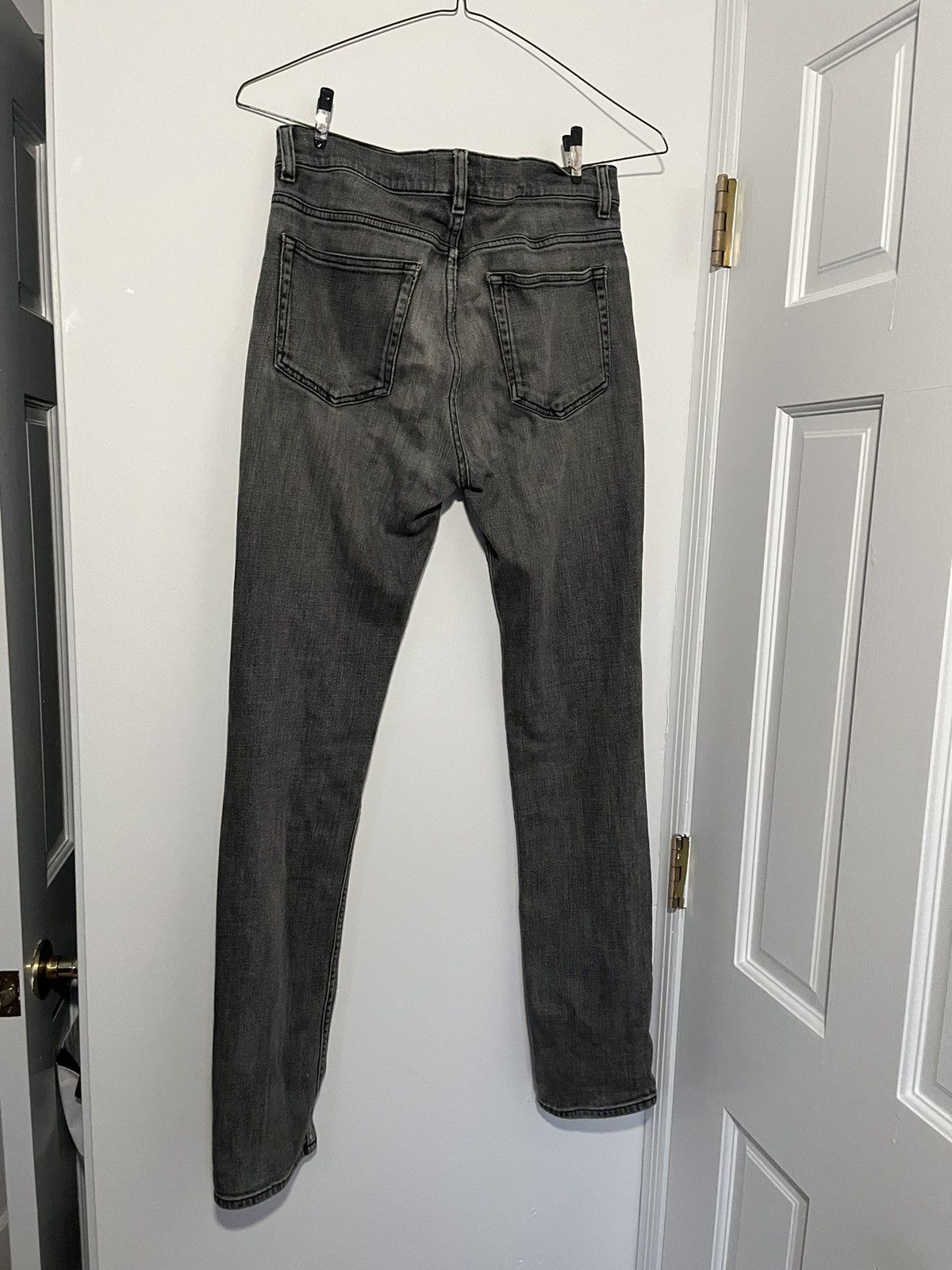 Acne Studios Acne Studios Ace Ripped Gray Jeans Size US 30 / EU 46 - 2 Thumbnail
