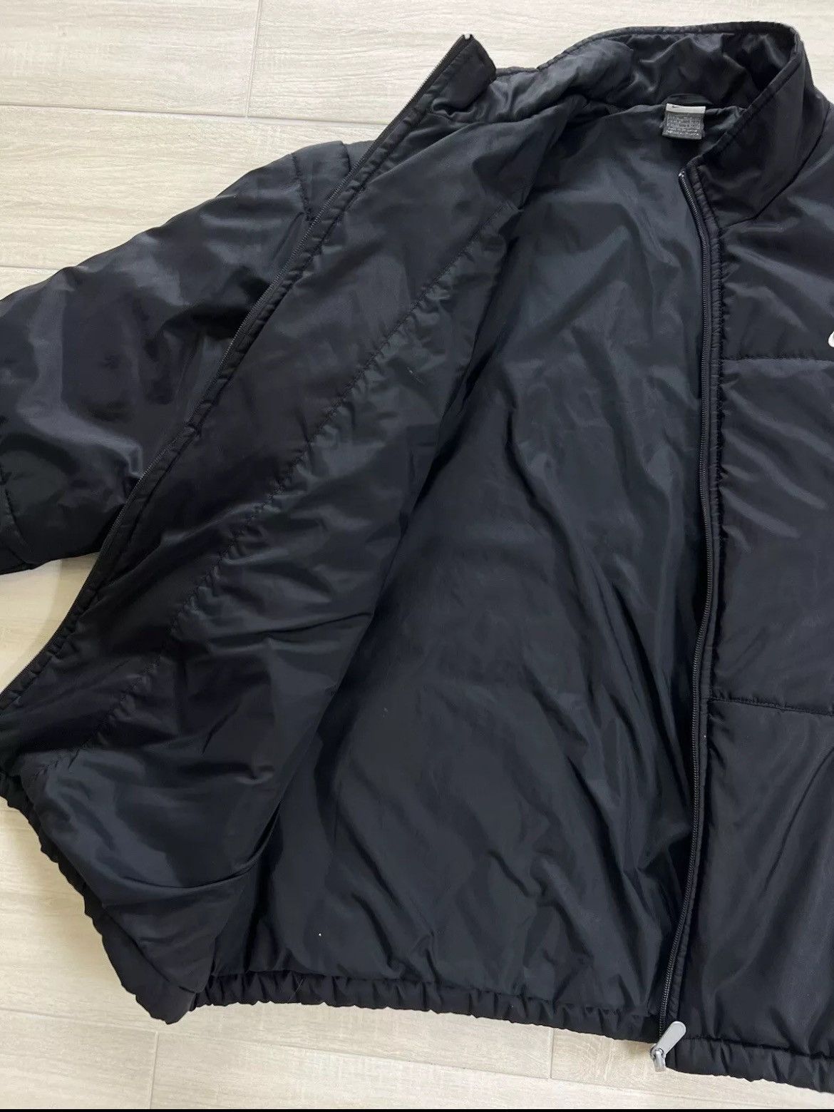 Nike × Vintage VTG jacket Nike black warm Full Zip Size US XL / EU 56 / 4 - 8 Thumbnail
