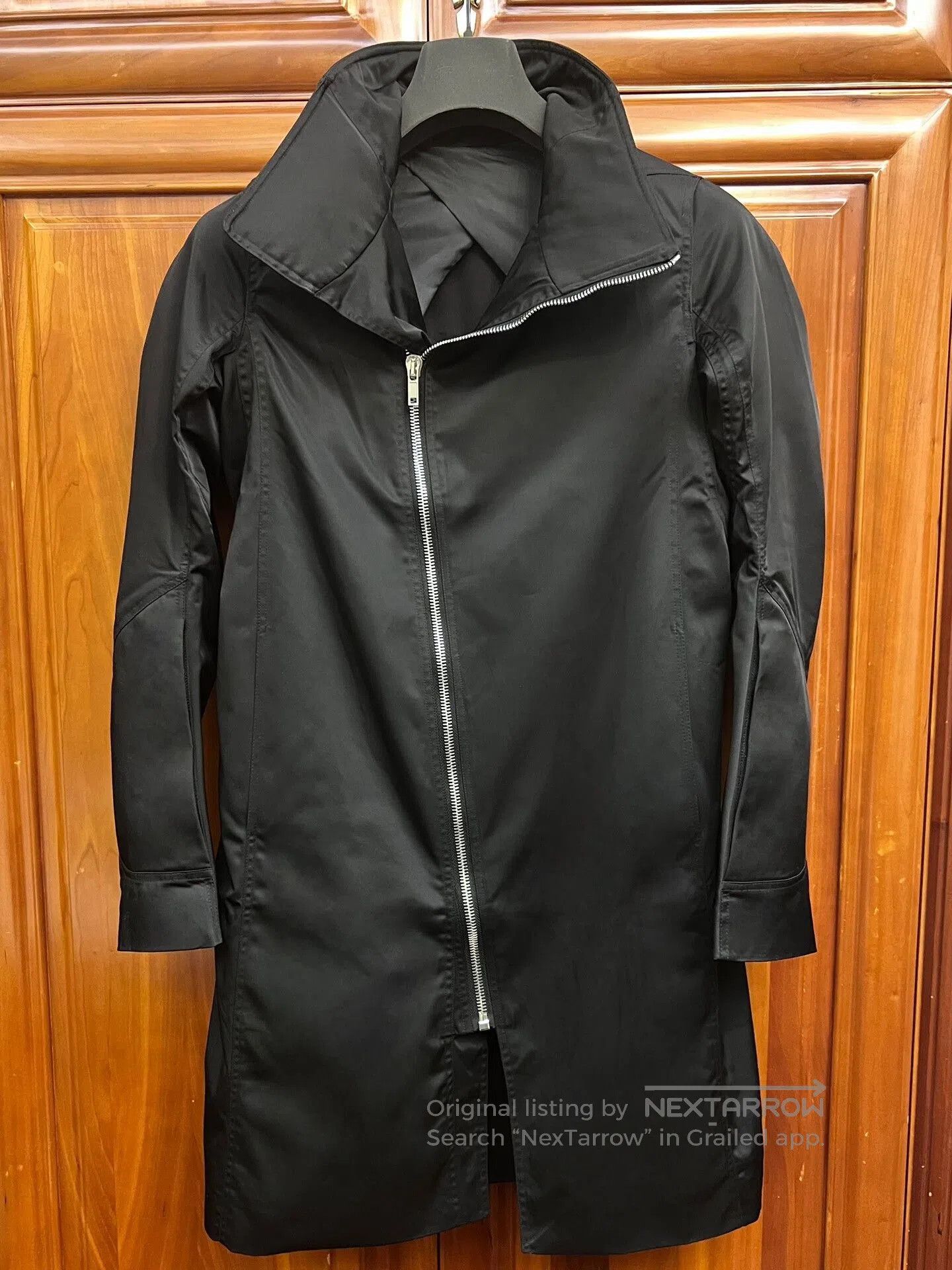 Rick Owens Rick Owens Black Zip Jacket Coat. Size US M / EU 48-50 / 2 - 3 Thumbnail