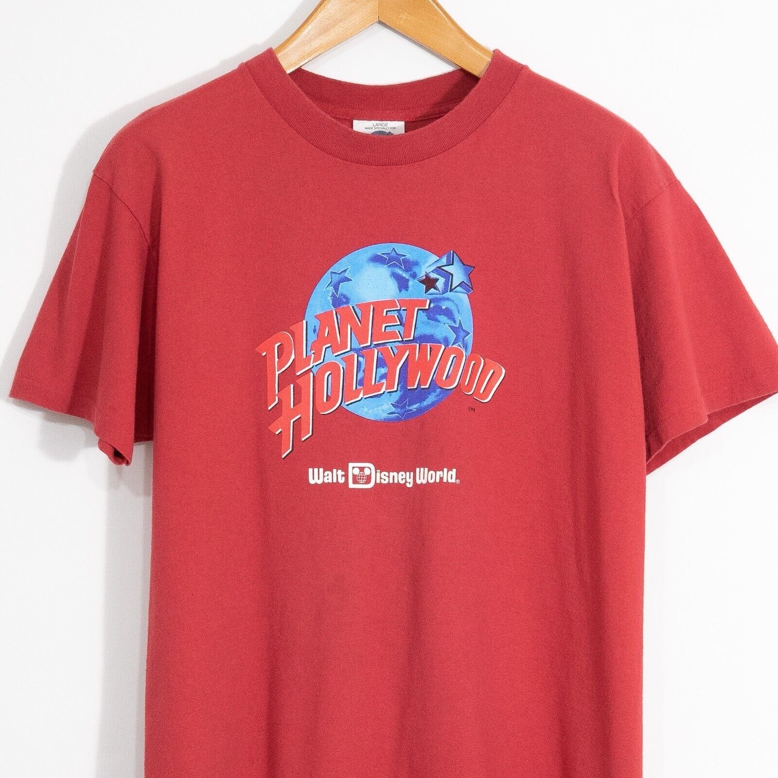 Planet Hollywood Vintage 90s Planet Hollywood T Shirt Large - Single Stitch Size US L / EU 52-54 / 3 - 2 Thumbnail
